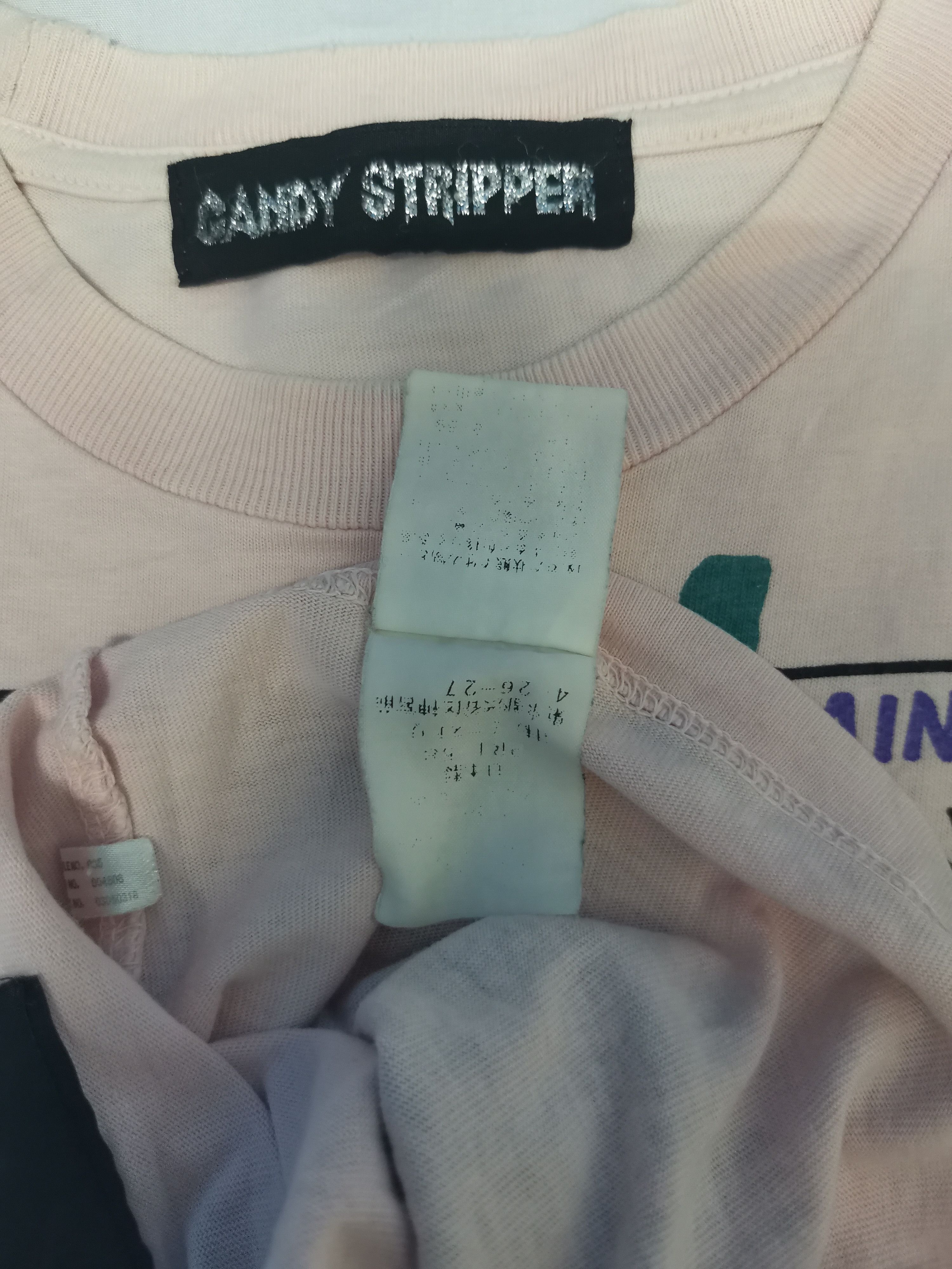 Seditionaries Vintage Candy Stripper Japan punk Tee Seditionaries Ministry Size US M / EU 48-50 / 2 - 3 Thumbnail