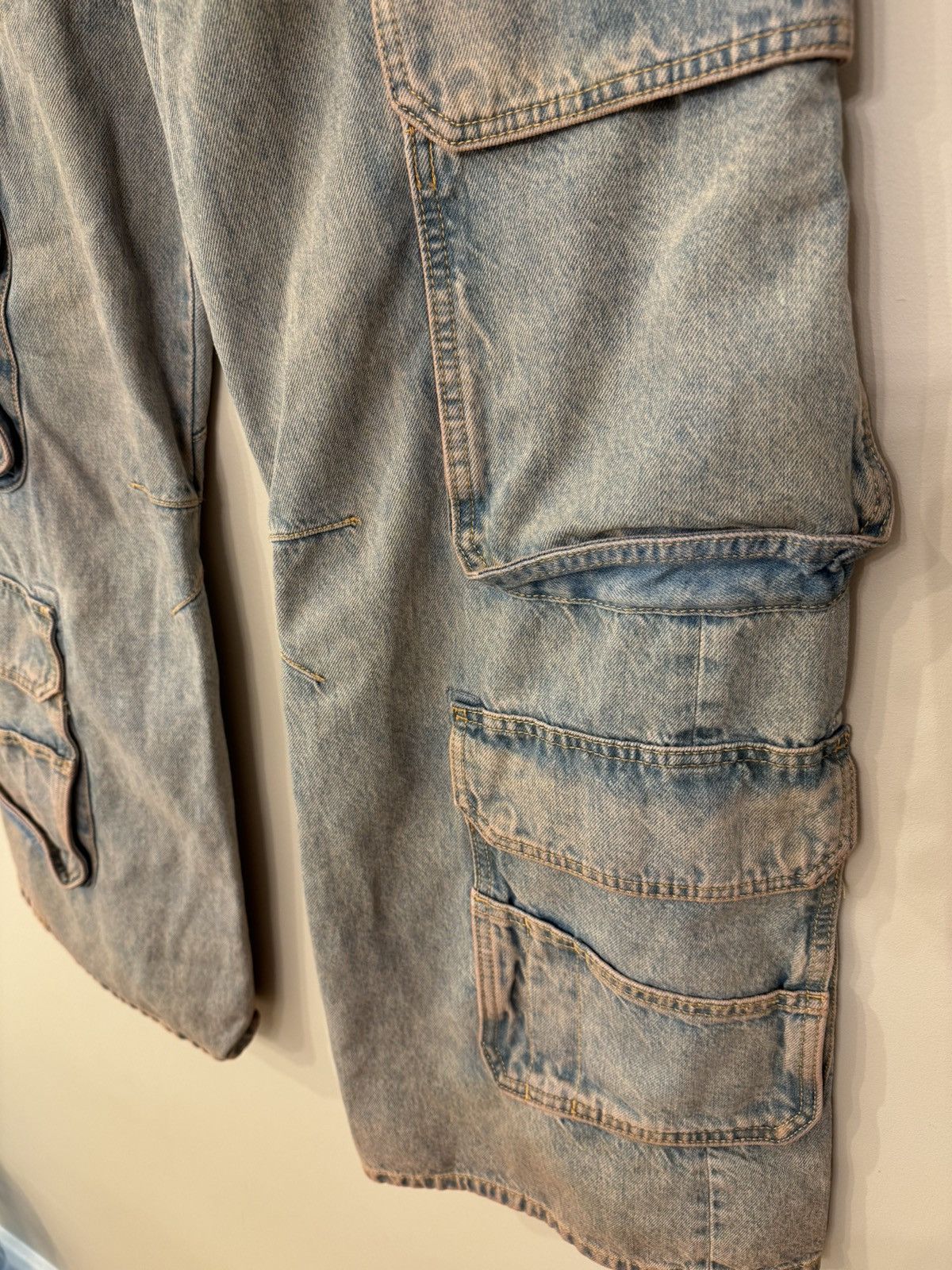 Diesel Diesel cargo pants jeans multi pocket rare vintage style new Size 26" / US 2 / IT 38 - 5 Thumbnail