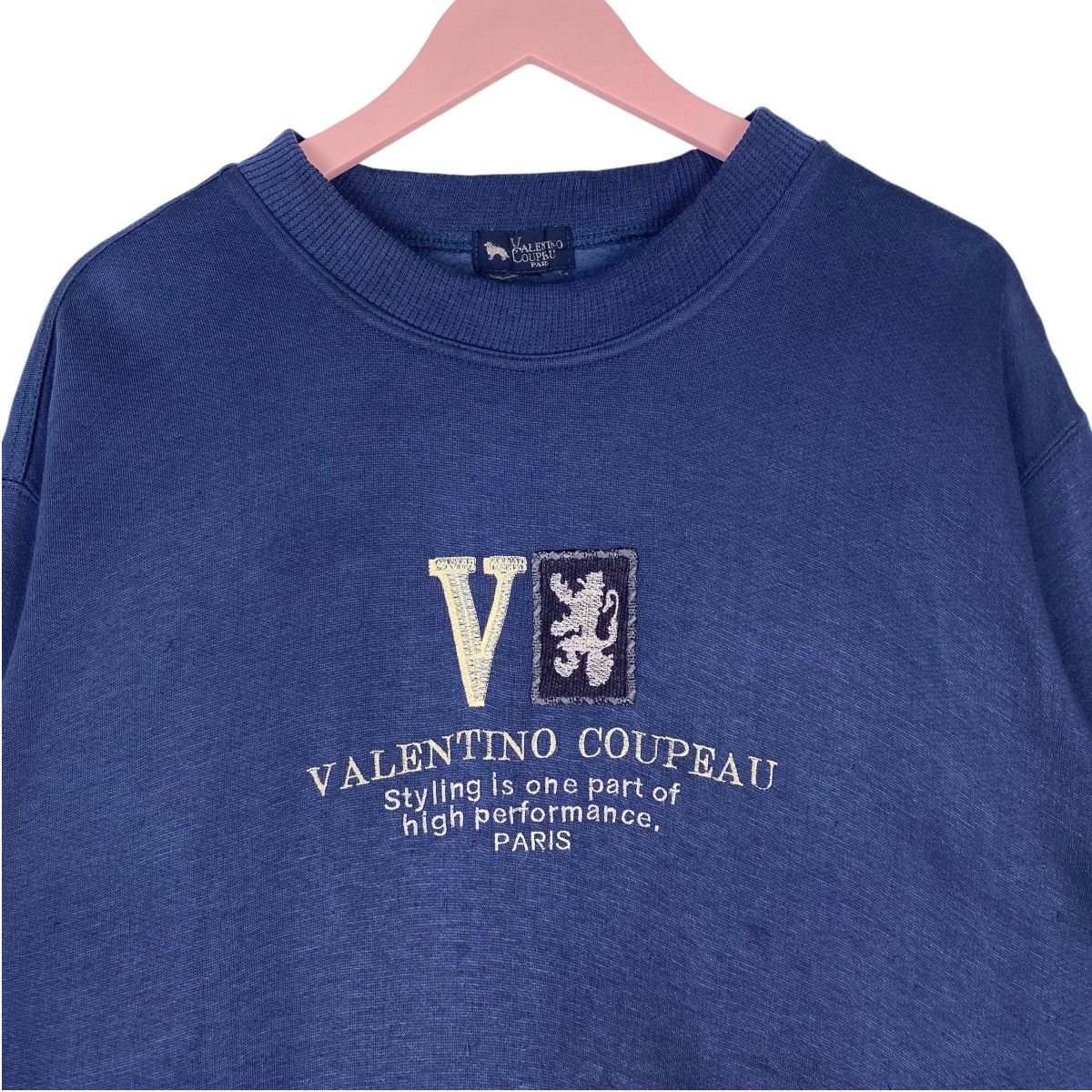 Valentino Valentino Coupeau Embroidery Logo Sweatshirt Crewneck Jumper Size US L / EU 52-54 / 3 - 2 Thumbnail