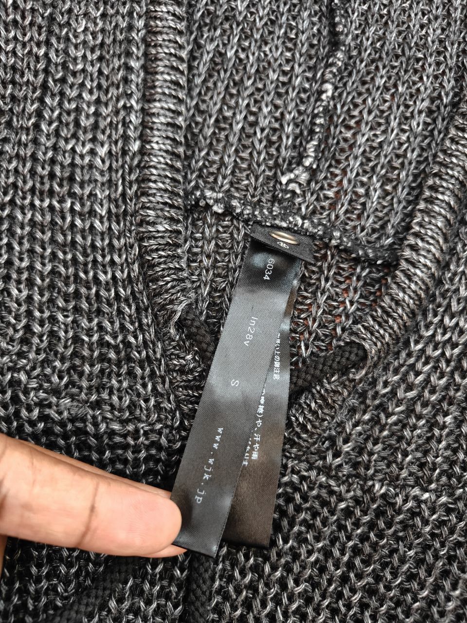 wjk WJK Knitted Hoodie Size US S / EU 44-46 / 1 - 6 Thumbnail