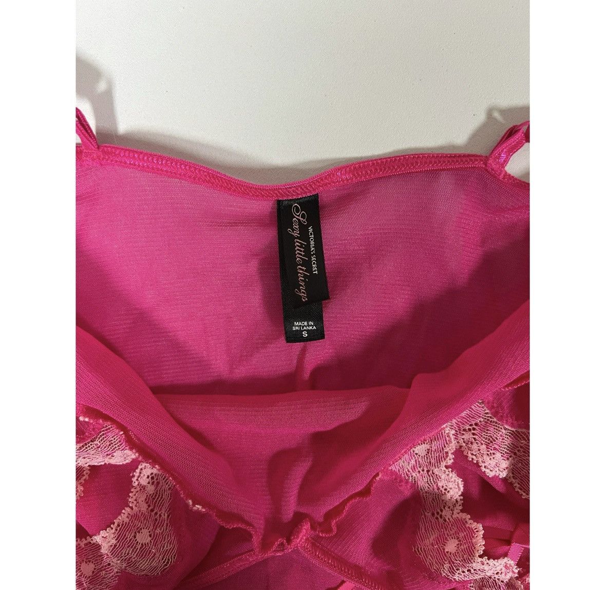 Victoria's Secret VS ‘Sexy Little Things’ Magenta Lingerie Matching Set Size S Size S / US 4 / IT 40 - 4 Thumbnail