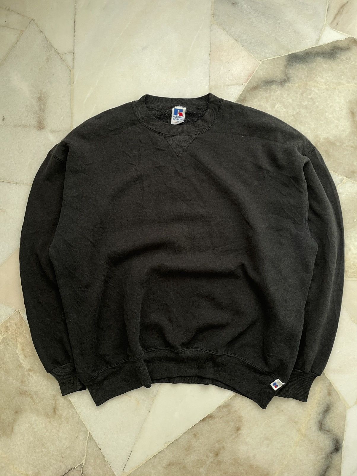 Russell Athletic × Vintage Combo Vintage Russell Sweatshirt Hoodie Size US L / EU 52-54 / 3 - 2 Thumbnail