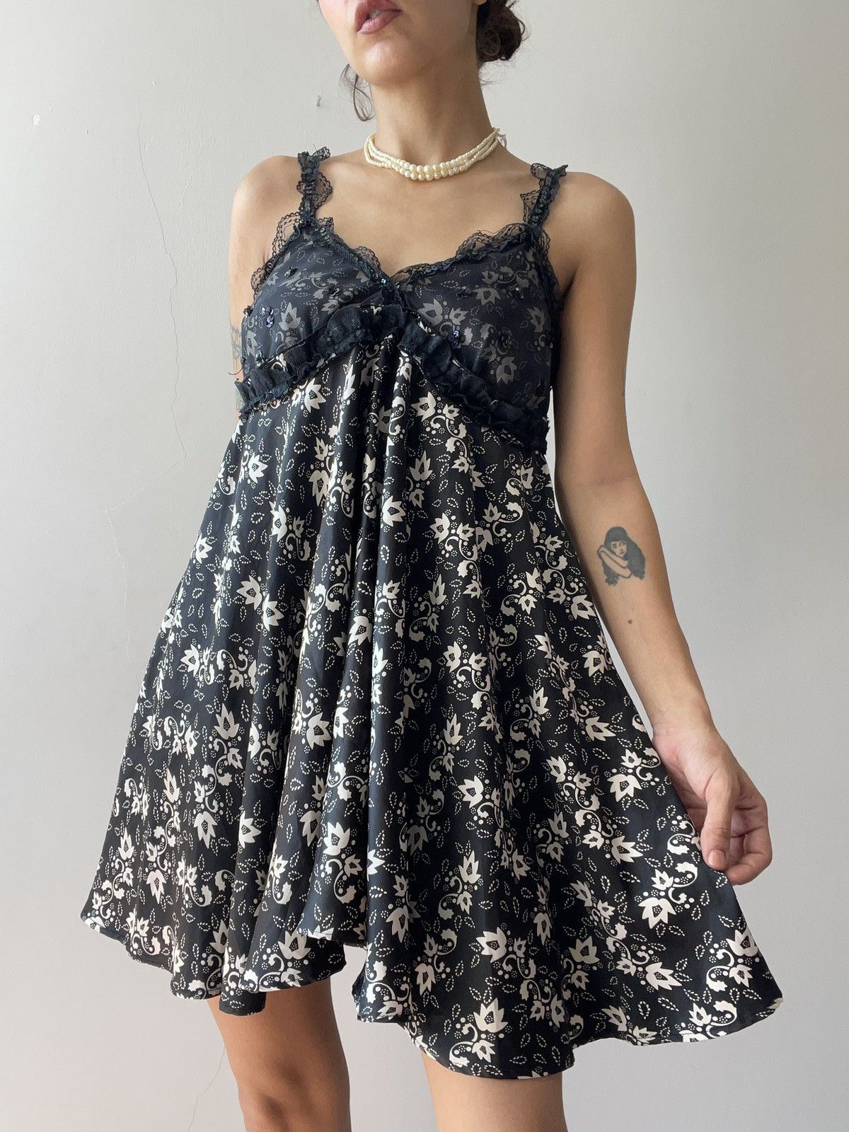 Vintage y2k dress Size L / US 10 / IT 46 - 2 Thumbnail