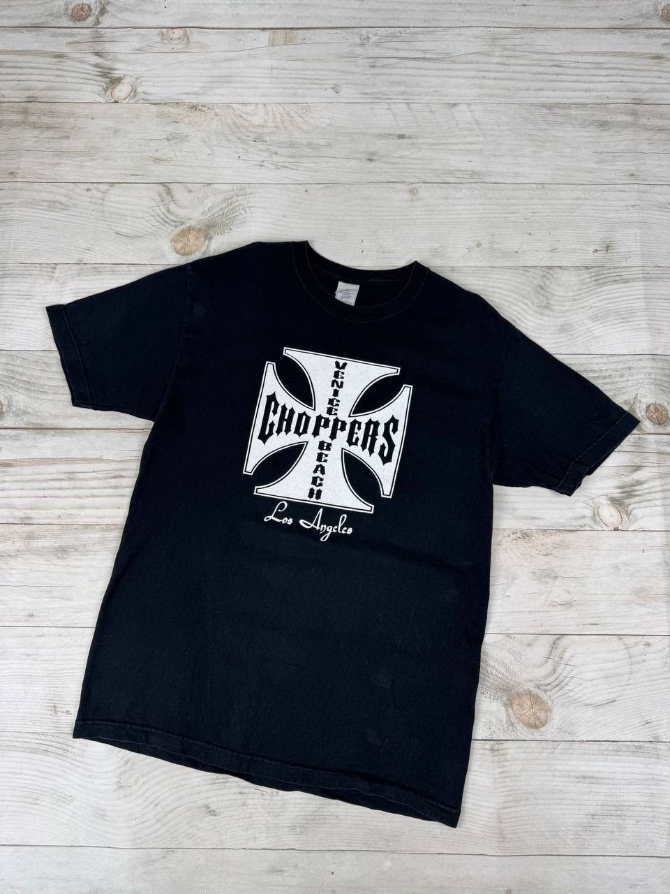 West Coast Choppers Vintage West Coast Choppers Venice Beach Los Angeles T Shirt Size US L / EU 52-54 / 3 - 1 Thumbnail