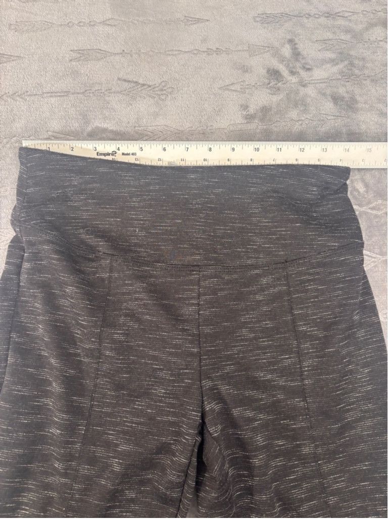 Apt. 9 Women's Apt. 9 Leggings Size M Black Gray Size 26" / US 2 / IT 38 - 2 Thumbnail