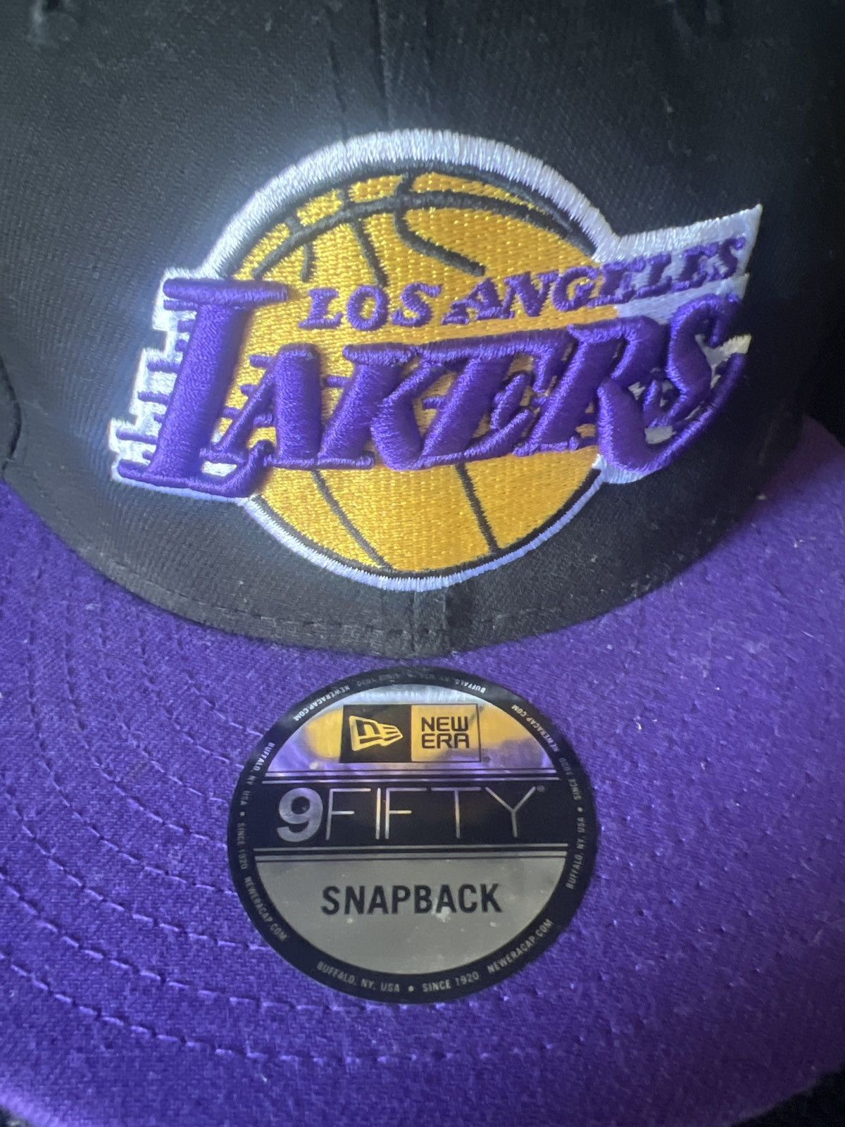 NBA × New Era New Era NBA 9Fifty LA Lakers #23 LeBron James Snapback Size ONE SIZE - 2 Thumbnail