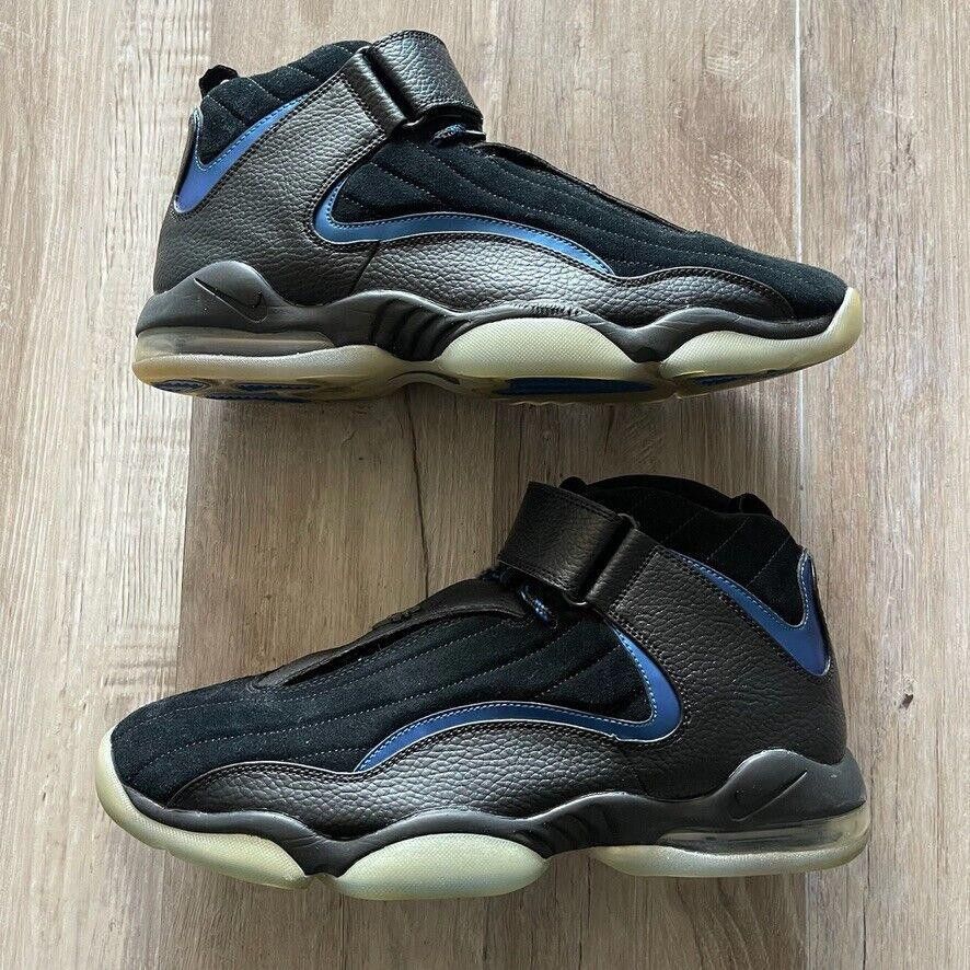 Nike NIKE • Air Penny IV "Black/Atlantic Blue" (12M) Size US 12 / EU 45 - 2 Thumbnail