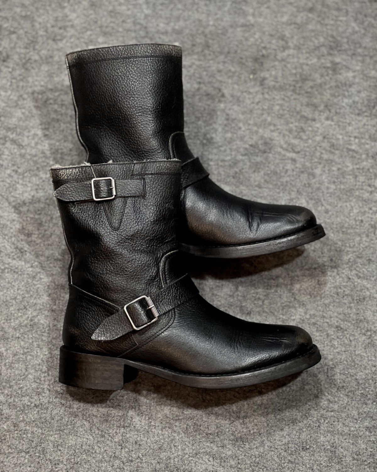 Maison Margiela Maison Margiela Shearing Lining Biker boot Size US 9.5 / EU 42-43 - 5 Thumbnail