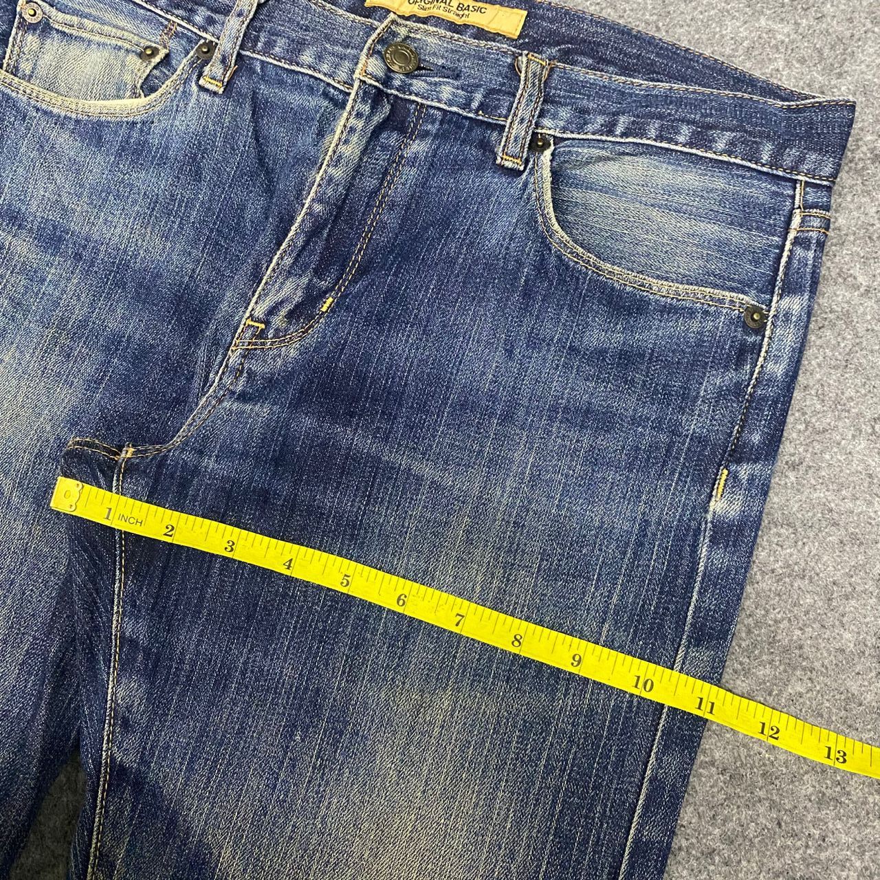 Uniqlo 💥Best Offer💥Vintage Uniqlo Original Basic Denim Size US 32 / EU 48 - 5 Thumbnail