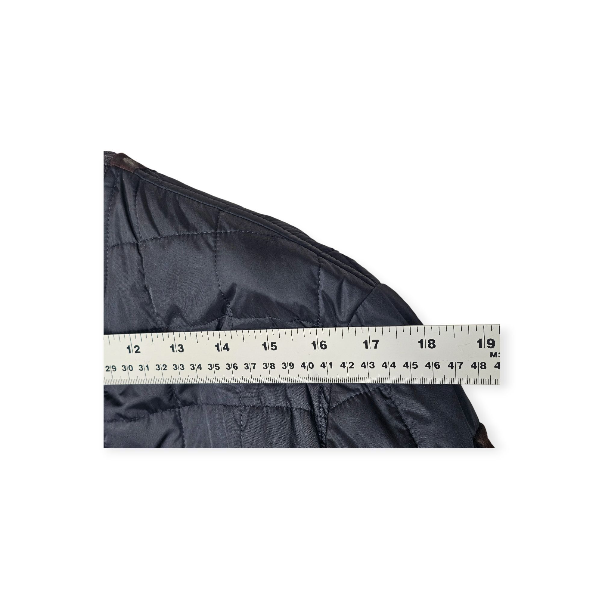 Gucci Gucci Quilted Bomber Jacket Size 50 IT Navy Blue Brown Suede Size US M / EU 48-50 / 2 - 4 Thumbnail