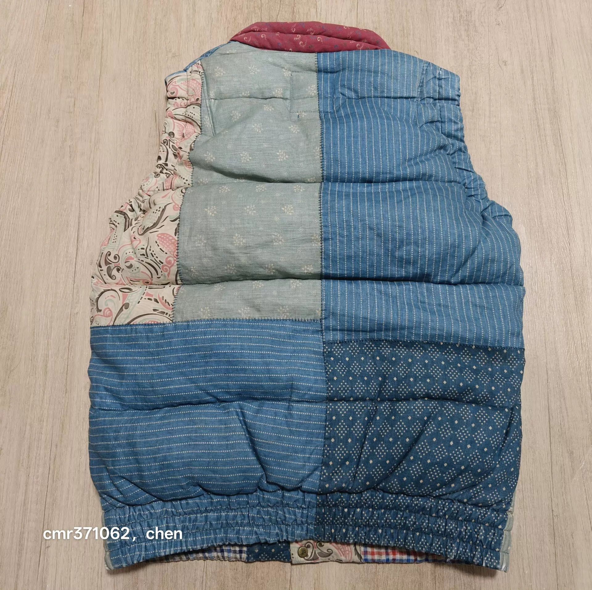 Visvim VISVIM 14AW FLUX PATCHWORK DOWN VEST USED S1 Size US S / EU 44-46 / 1 - 9 Thumbnail