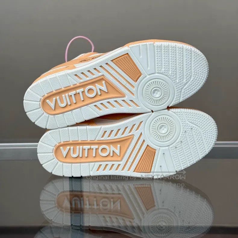 Louis Vuitton Louis Vuitton Trainer New Orange shoes Size US 8 / IT 38 - 7 Thumbnail