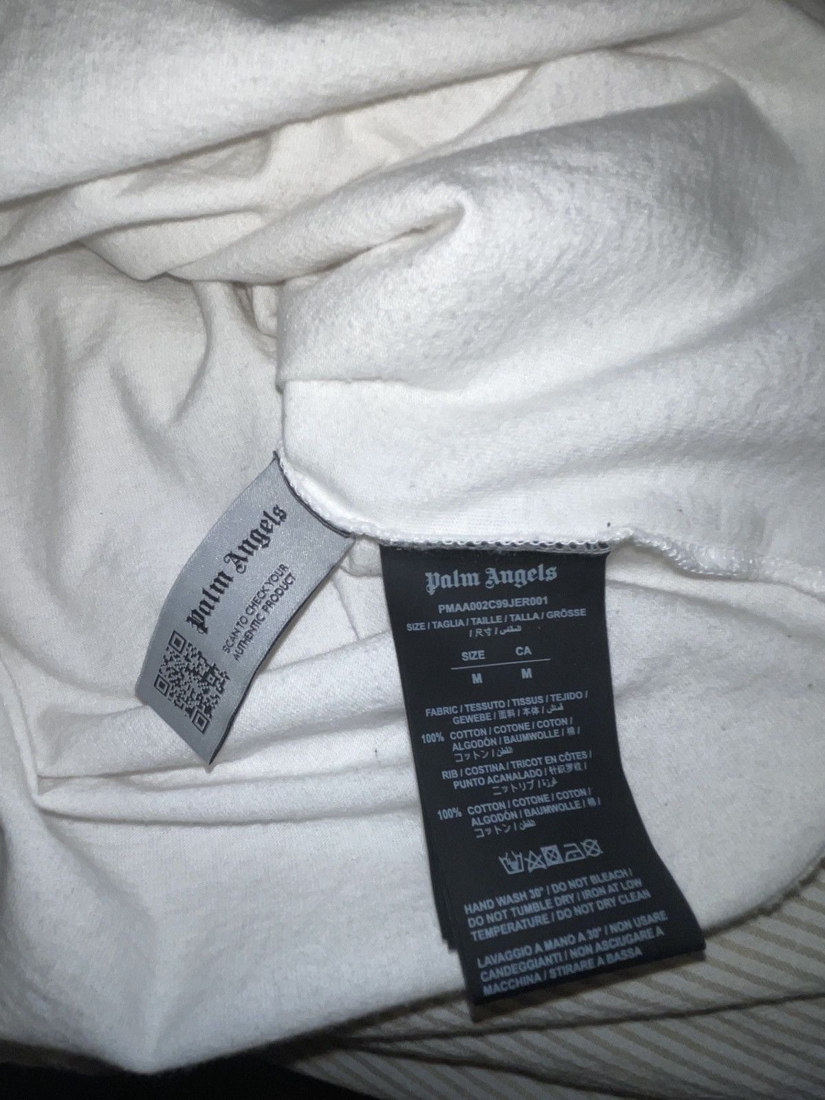 Palm Angels Palm Angels Logo tee Size US M / EU 48-50 / 2 - 5 Thumbnail