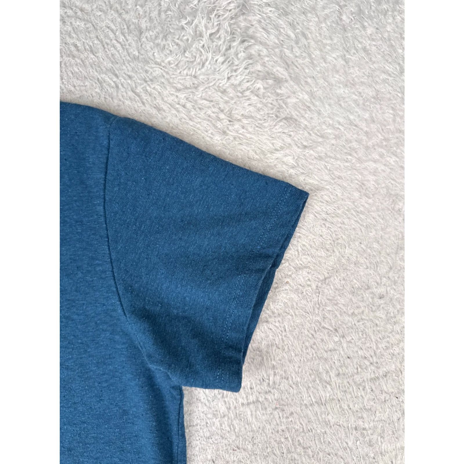 Patagonia Patagonia Shirt Men Adult Small Blue Short Sleeve Crew Cotton Polyester Blend Distressed Logo T-Shirt Outdoor All Seasons Breathing Size US S / EU 44-46 / 1 - 2 Thumbnail