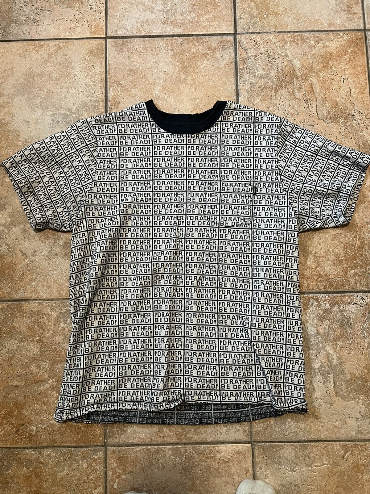 Supreme Supreme I’d rather be dead! Pocket T shirt Size US L / EU 52-54 / 3 - 1 Thumbnail