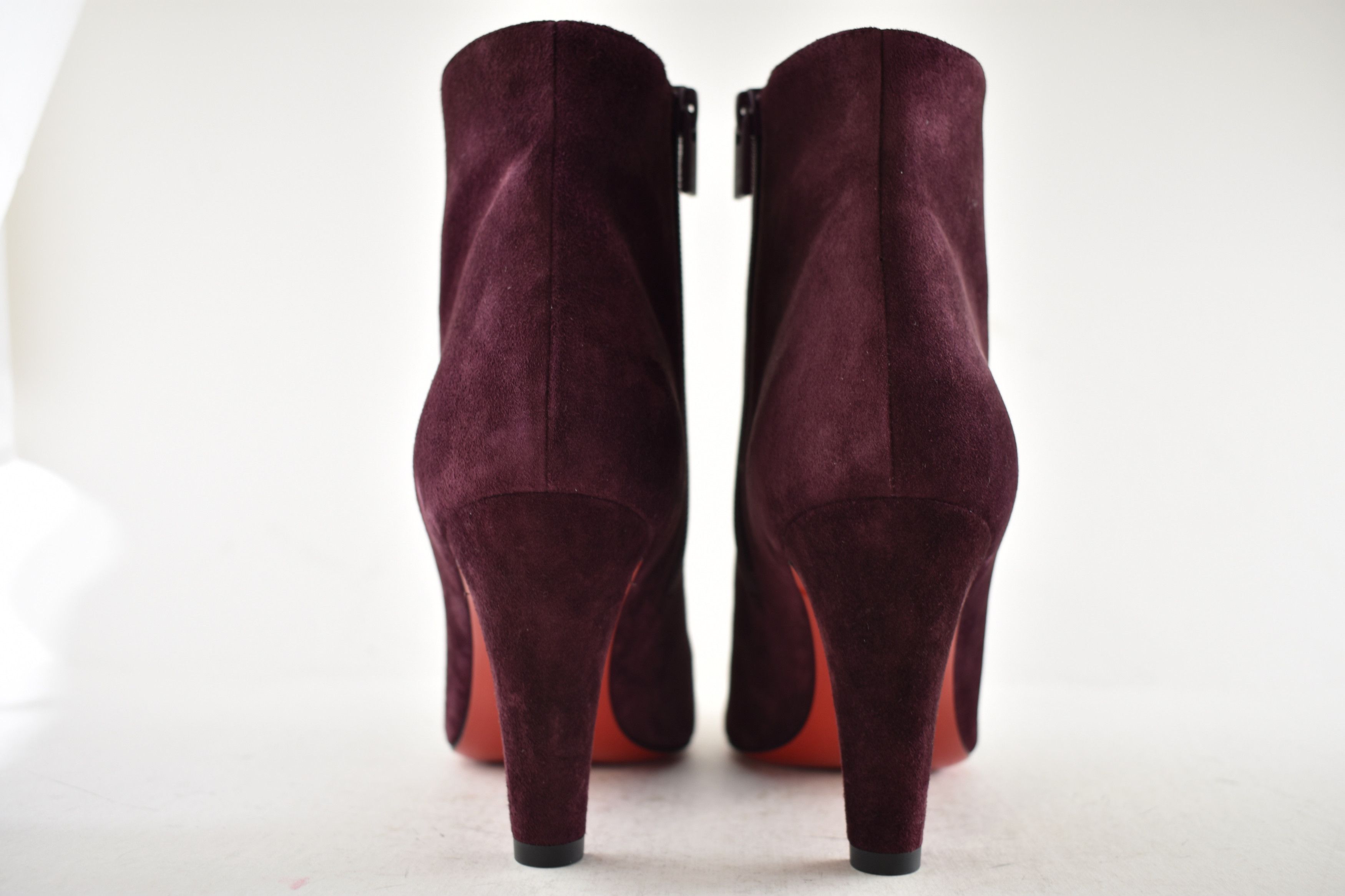 Christian Louboutin Vibella Booty 85 Amara Burgundy Red Pointed Heel Bootie 41 Size US 11 / IT 41 - 13 Thumbnail