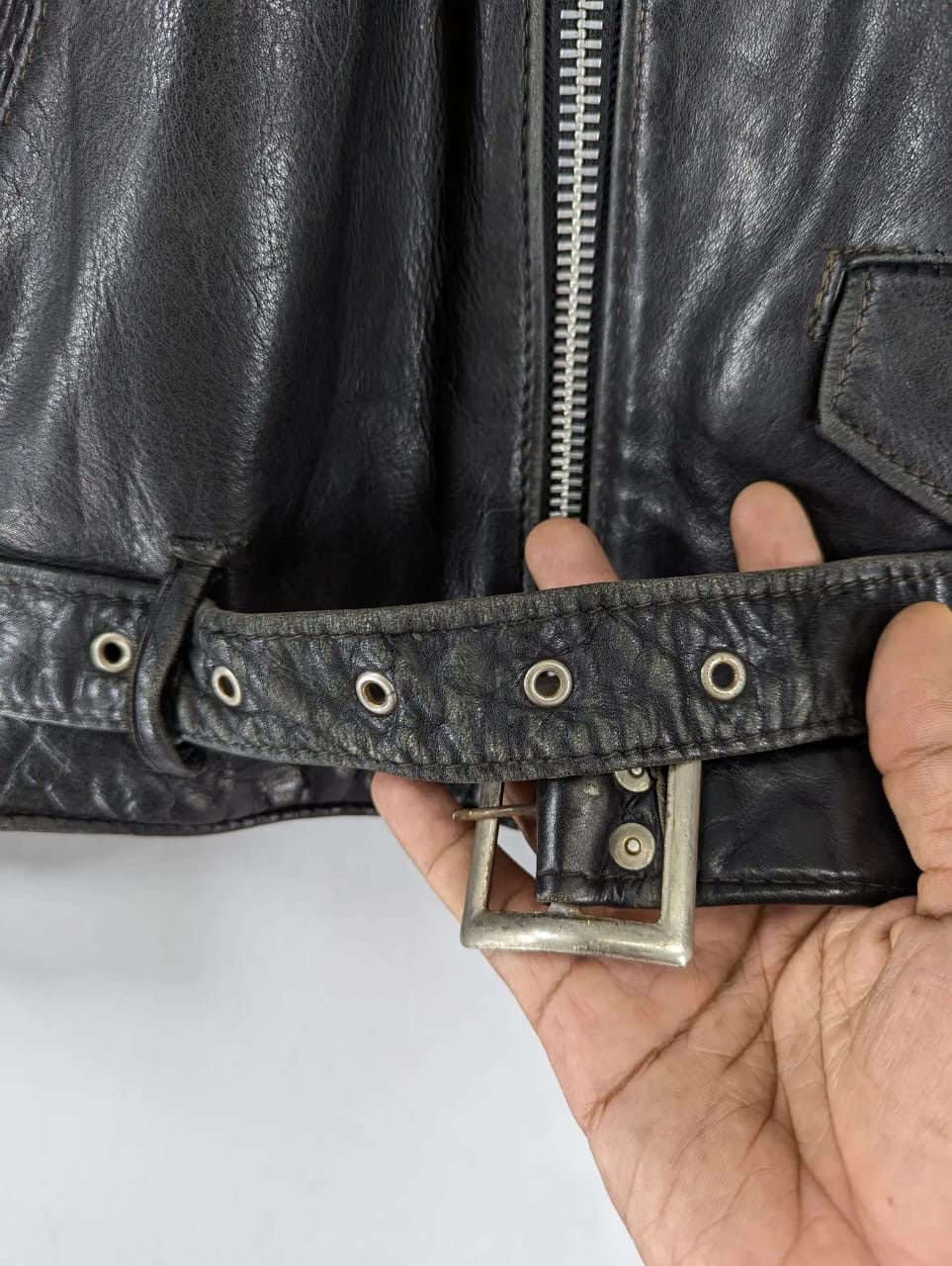 Schott 💥OFFER ME💥 TRUE VINTAGE Schott PERFECTO USA Double Collar Size US L / EU 52-54 / 3 - 5 Thumbnail