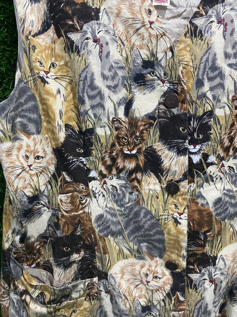 Vintage Vintage Carol Antone Vest Overprint Cat Size US L / EU 52-54 / 3 - 4 Thumbnail