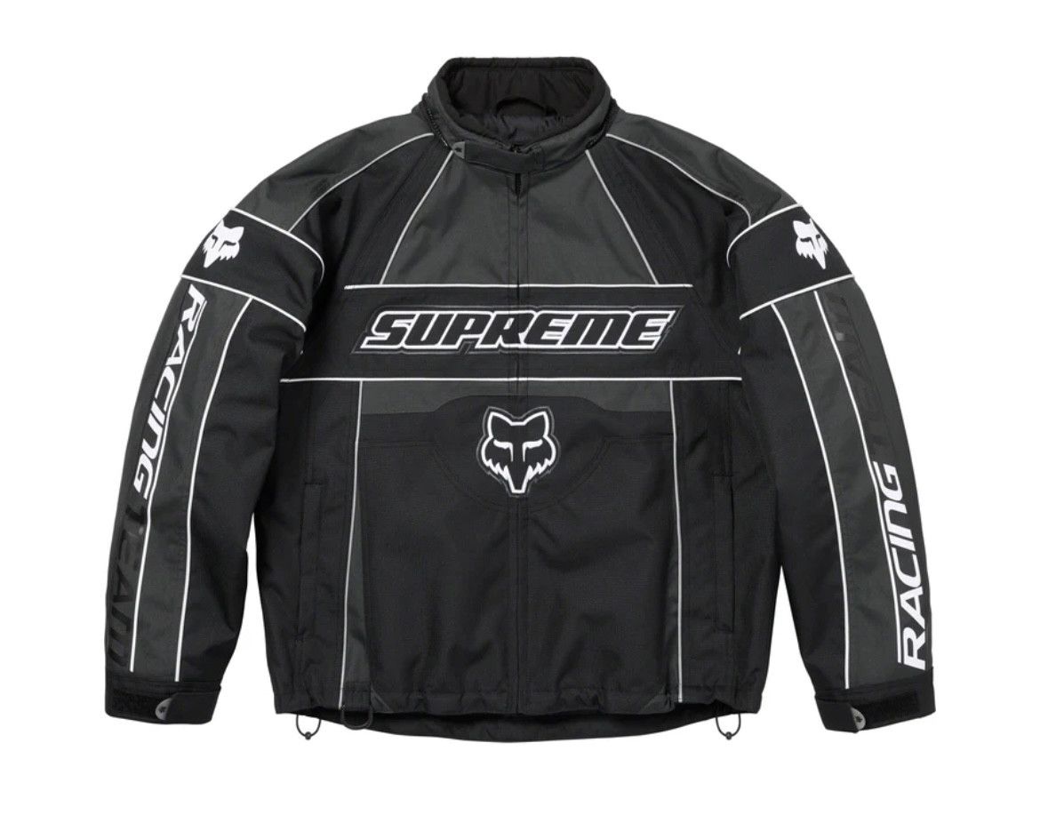 Fox Racing × Supreme Supreme Fox Racing Jacket Black XL in Hand | Grailed