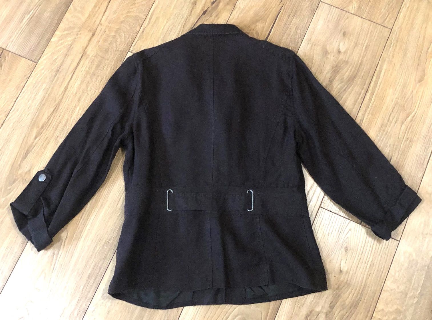 Other Women's linen jacket size 40 (UK12) brown Size M / US 6-8 / IT 42-44 - 10 Thumbnail