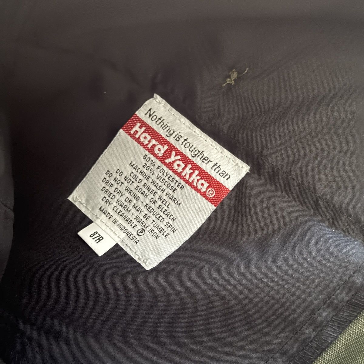 Other Hard Yakka Teflon Workwear Pants Olive NWT - 87R Size US 32 / EU 48 - 6 Thumbnail