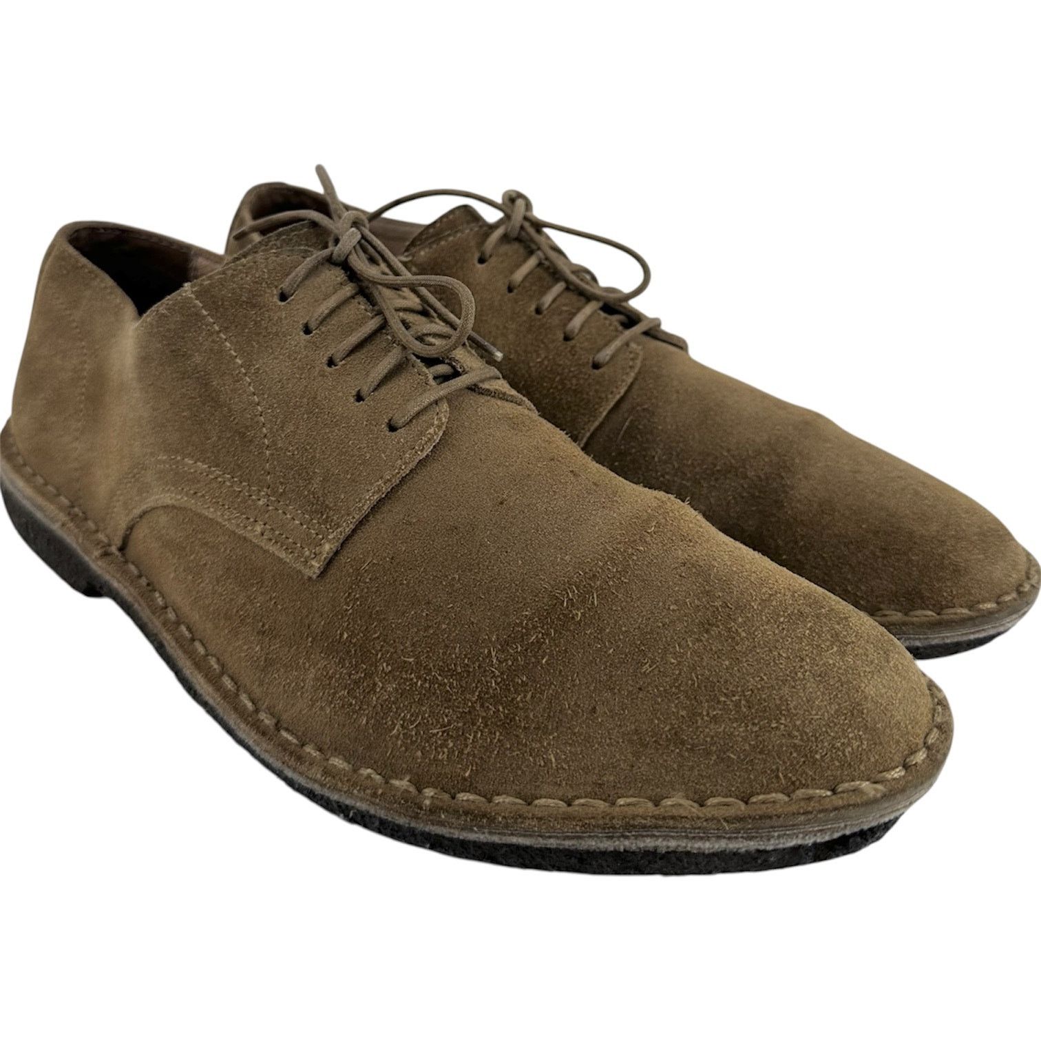 J.Crew Macalister Oxfords Suede Leather Shoes Low Top Lace Up Stone Tan 11.5 J.Crew Macalister Oxfords Suede Leather Shoes Low Top Lace  main image 2