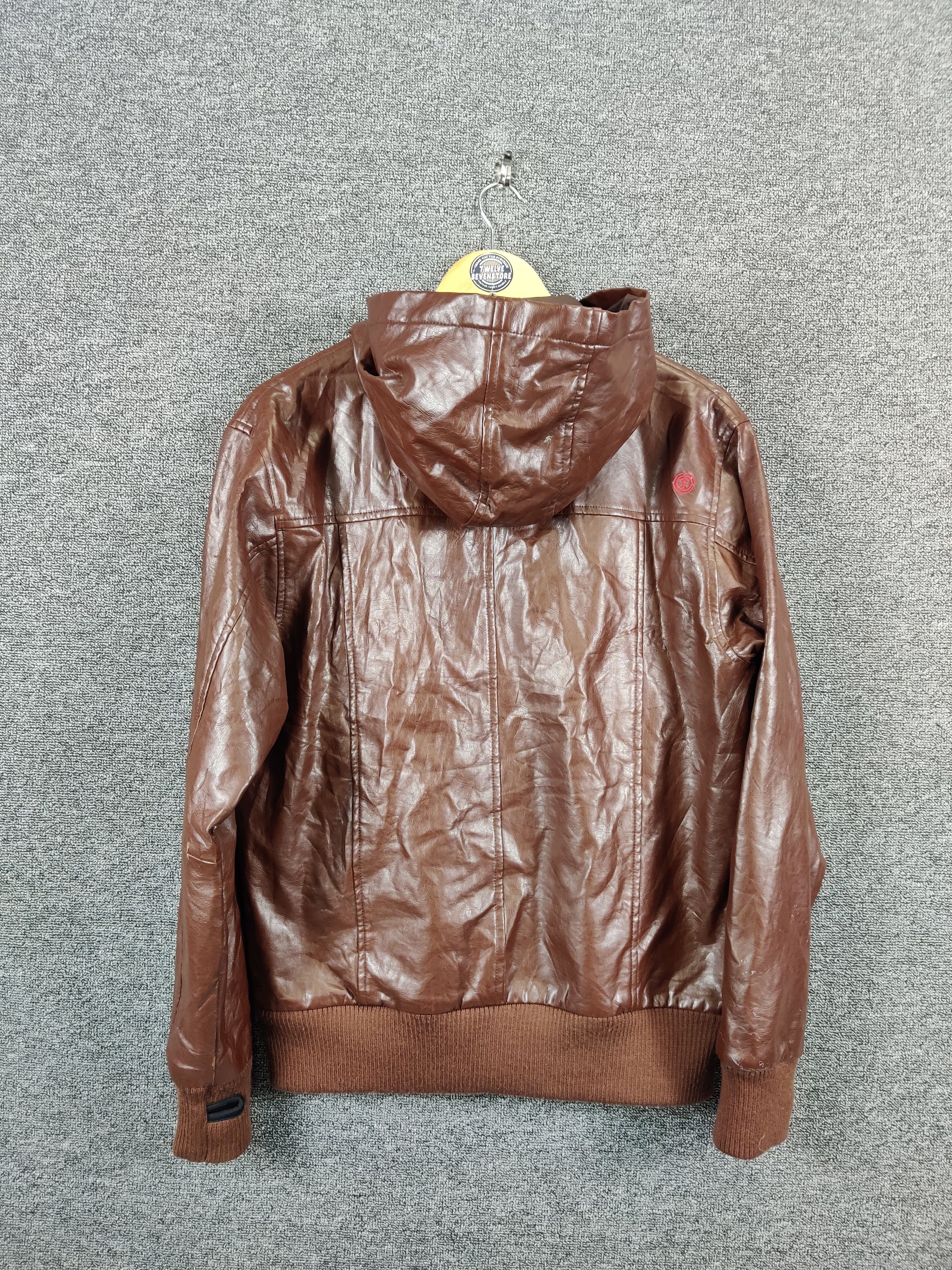Element Vintage Element Skateboard PVC Bomber Jacket Size US M / EU 48-50 / 2 - 5 Thumbnail