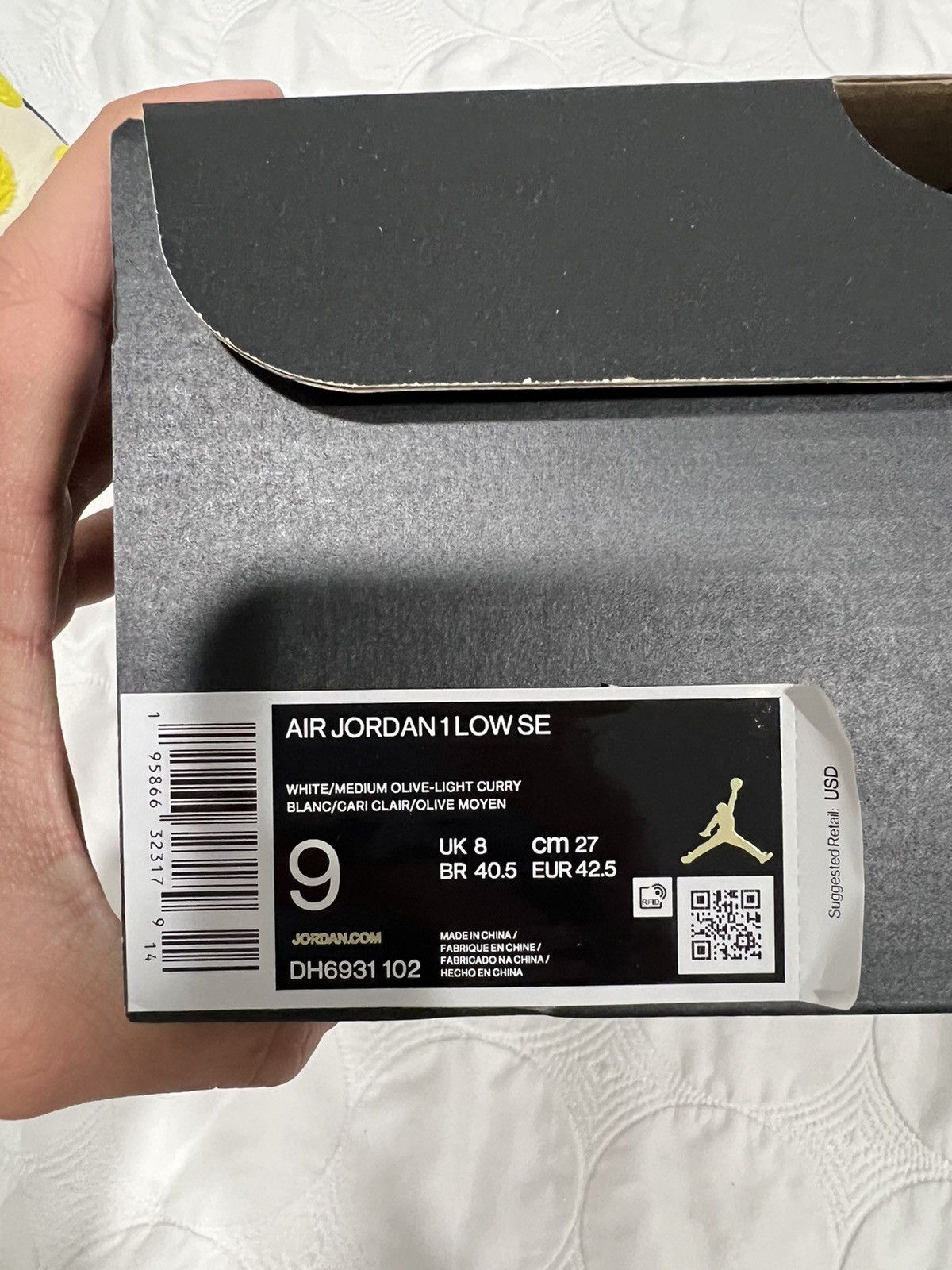 Jordan Brand Jordan 1 Low SE “Light Curry” Size US 9 / EU 42 - 7 Thumbnail