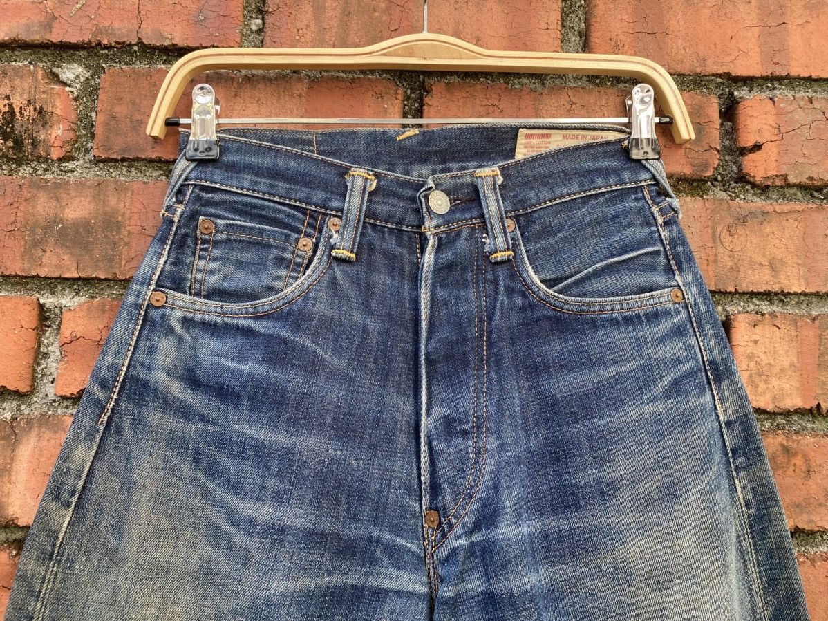 Evisu W26x29 Vintage evisu diacock faded redline made in JAPAN Size 26" / US 2 / IT 38 - 2 Thumbnail