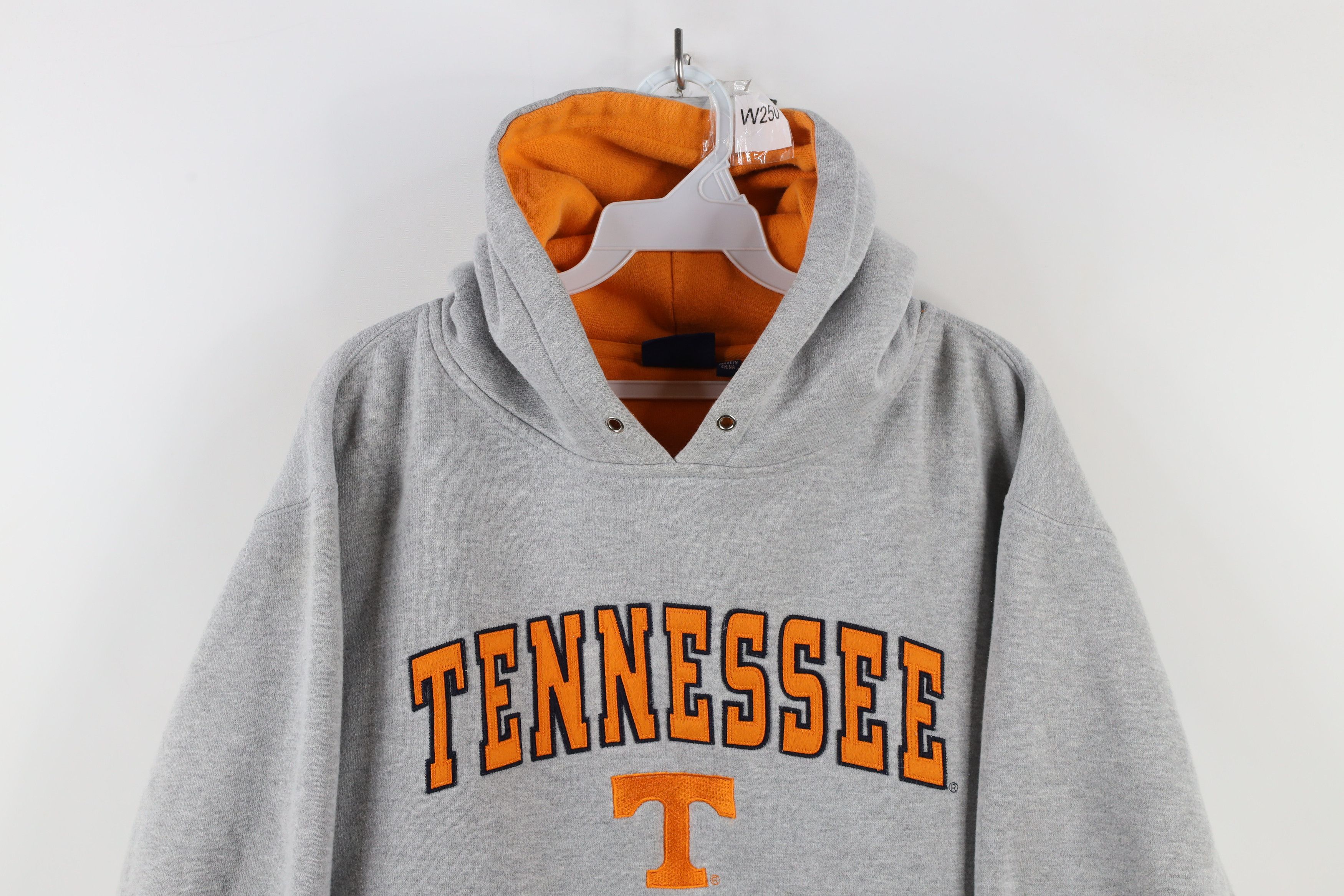 Vintage Vintage University of Tennessee Hoodie Sweatshirt Gray Size M / US 6-8 / IT 42-44 - 2 Thumbnail