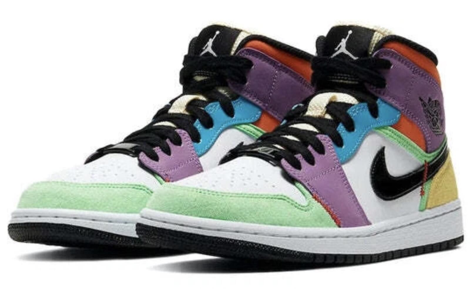 Nike Nike Air Jordan 1 Mid SE 'Lightbulb' Colorway, Women's 8 Size US 8 / IT 38 - 1 Thumbnail