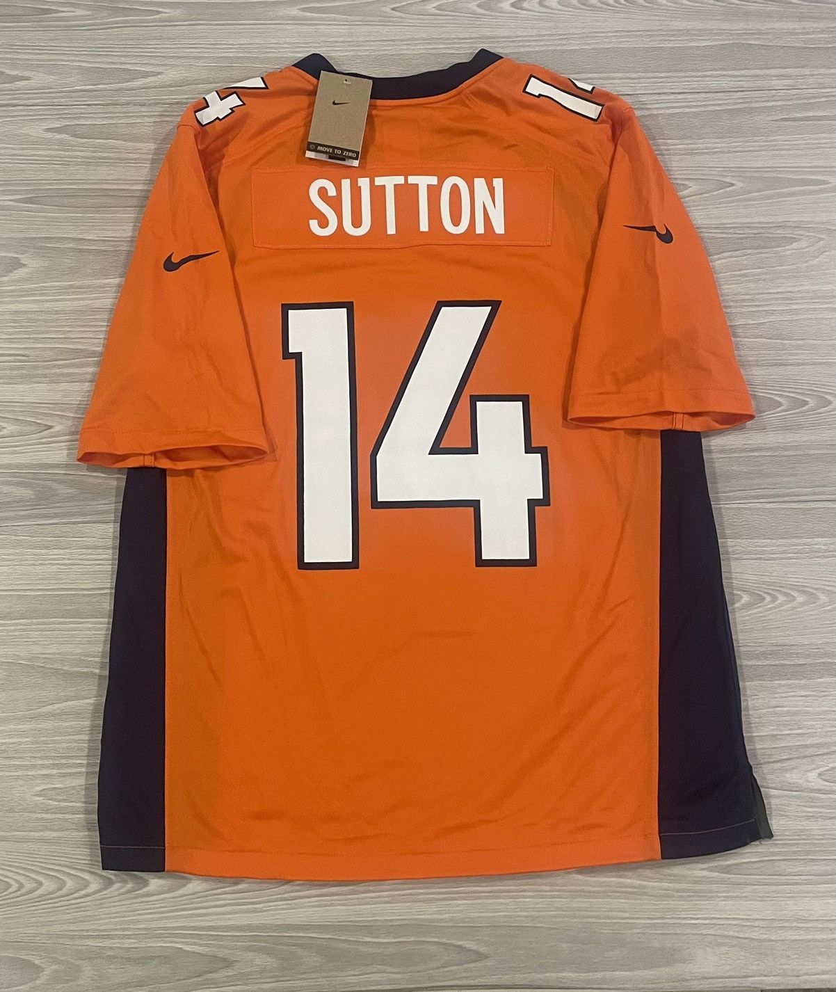 Nike Nike Denver Broncos Courtland Sutton #14 Jersey Mens Large Size US L / EU 52-54 / 3 - 6 Thumbnail