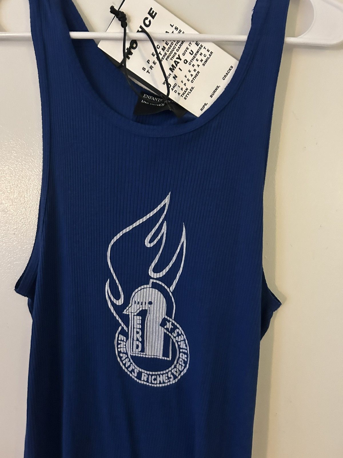 Enfants Riches Deprimes Enfants Riches Deprimes Blue Flame Tank Top Size US L / EU 52-54 / 3 - 5 Thumbnail