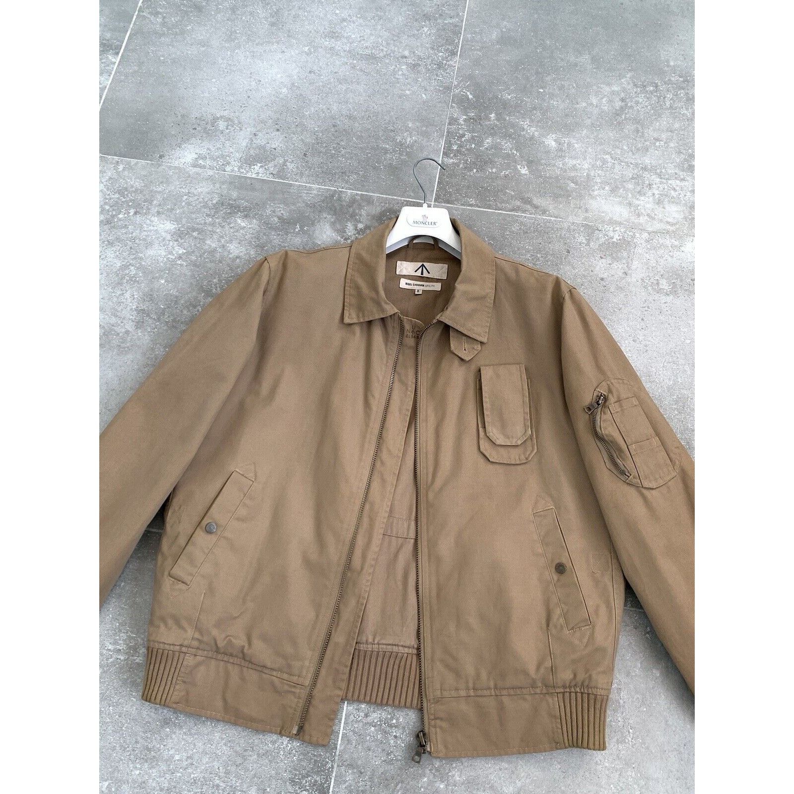 Nigel Cabourn Men's NIGEL CABOURN Utility Bomber Coat Jacket Size XL EU 54 Size US XL / EU 56 / 4 - 4 Thumbnail