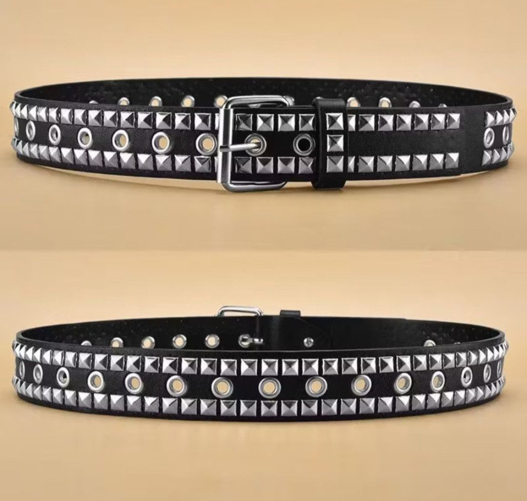 Japanese Brand 💥Punk rock studded pu belt Size ONE SIZE - 4 Thumbnail