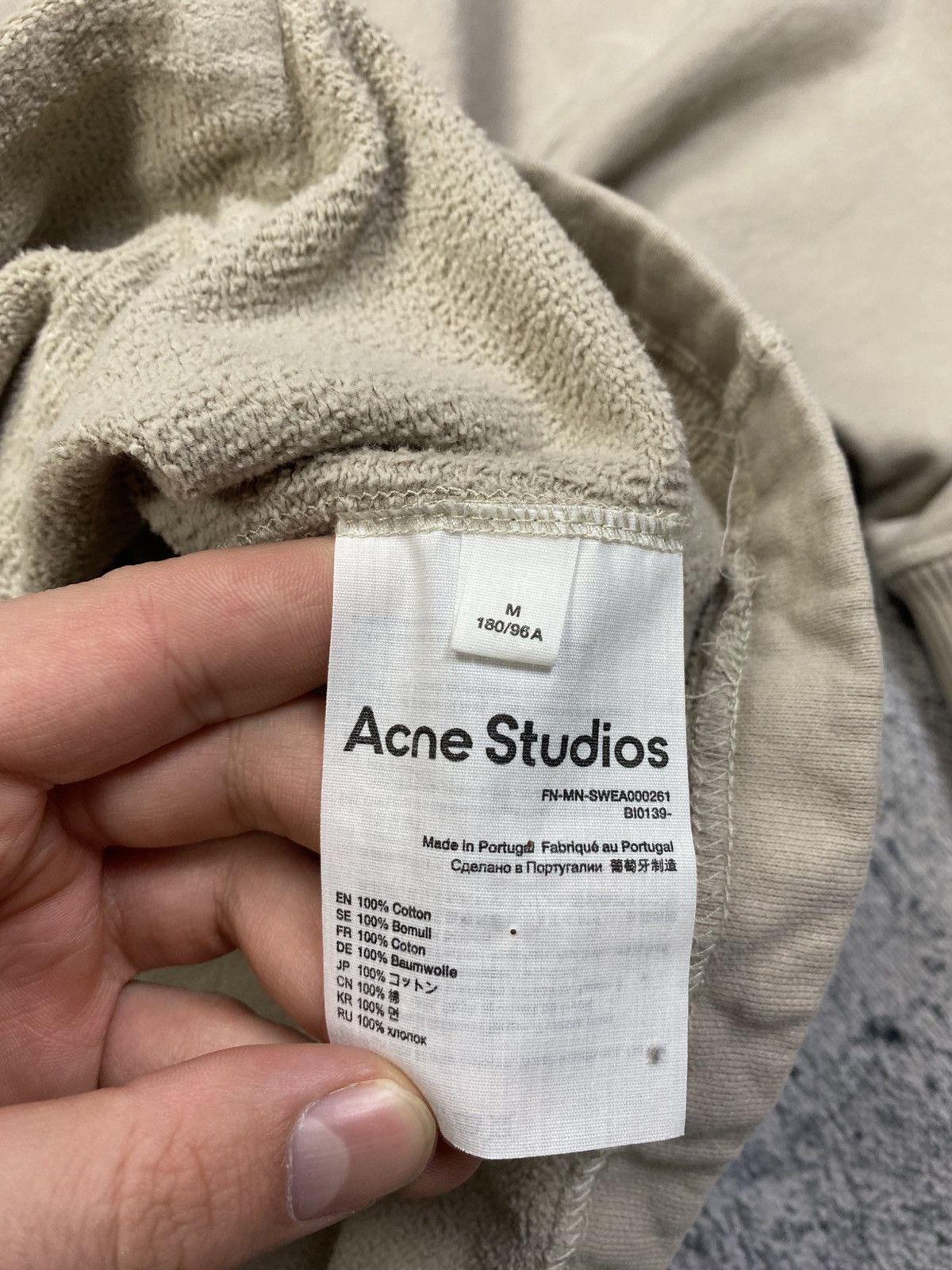 Acne Studios × Japanese Brand × Vintage Acne studios Hoodie Vintage Streetwear boxy Size US XL / EU 56 / 4 - 11 Thumbnail