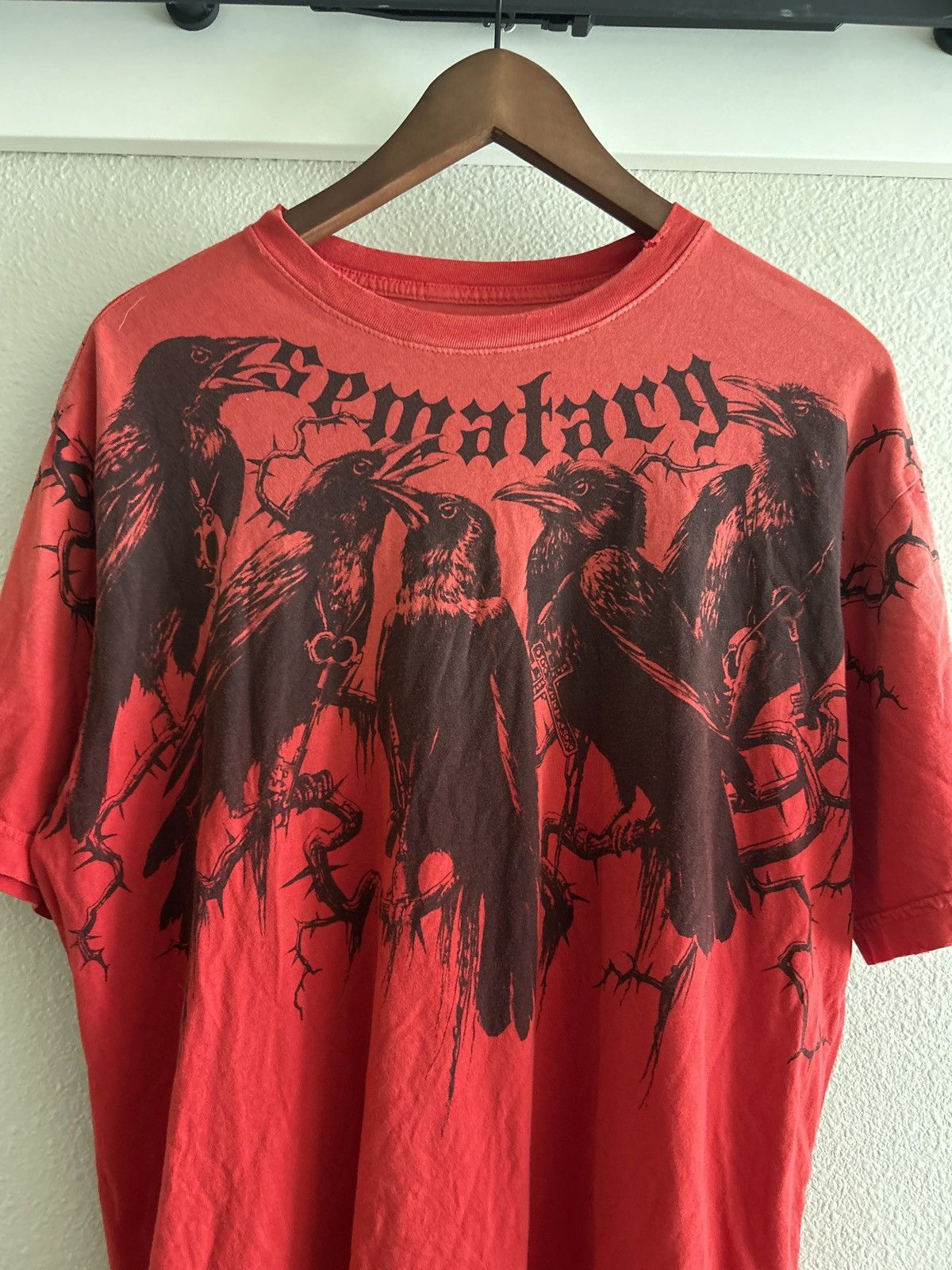 Affliction × Haunted Mound Affliction x sematary x haunted mound crows tee Size US XL / EU 56 / 4 - 1 Thumbnail