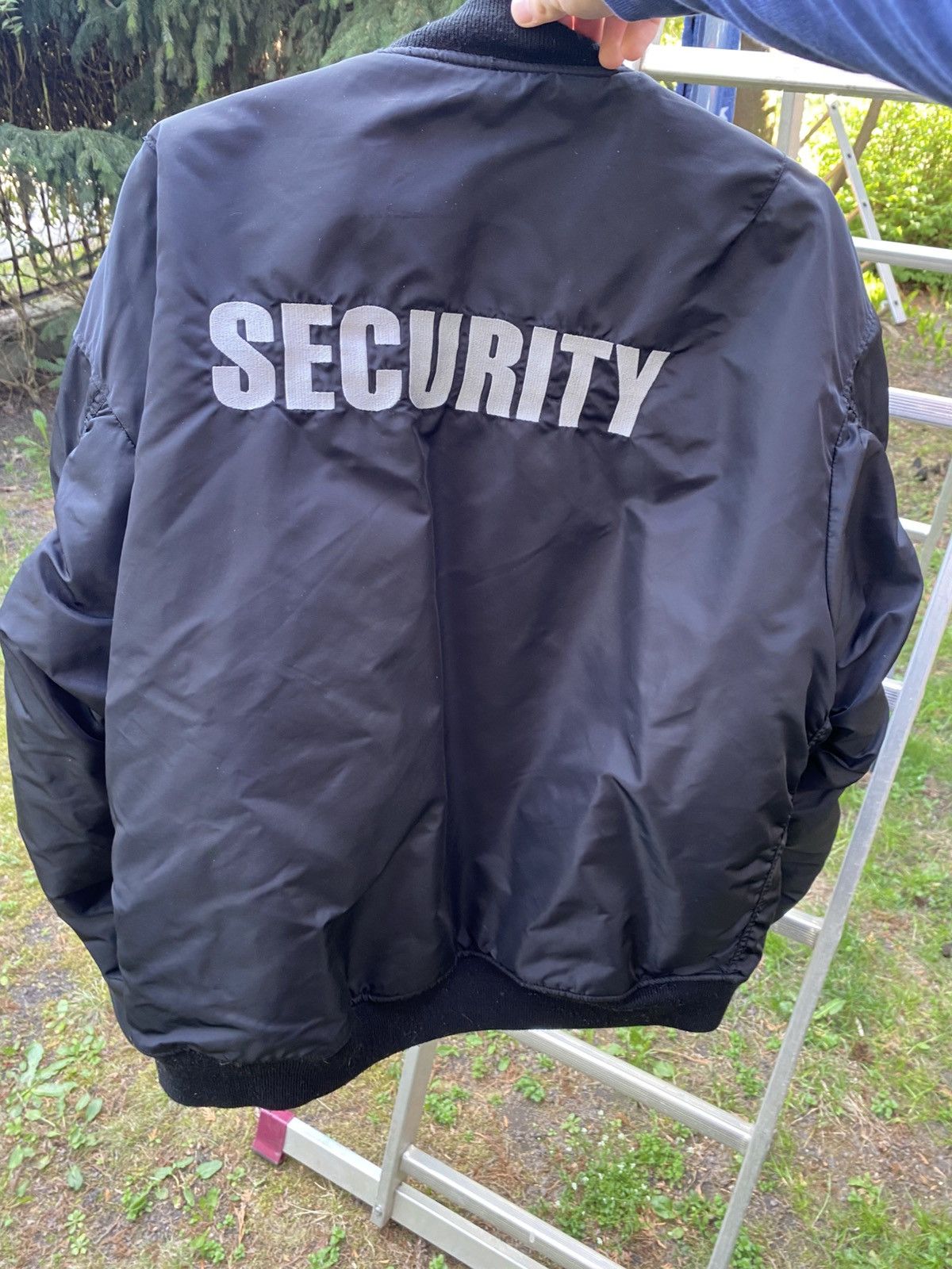 Vintage Boxy Security bomber vetements wannabe Size US XL / EU 56 / 4 - 2 Thumbnail