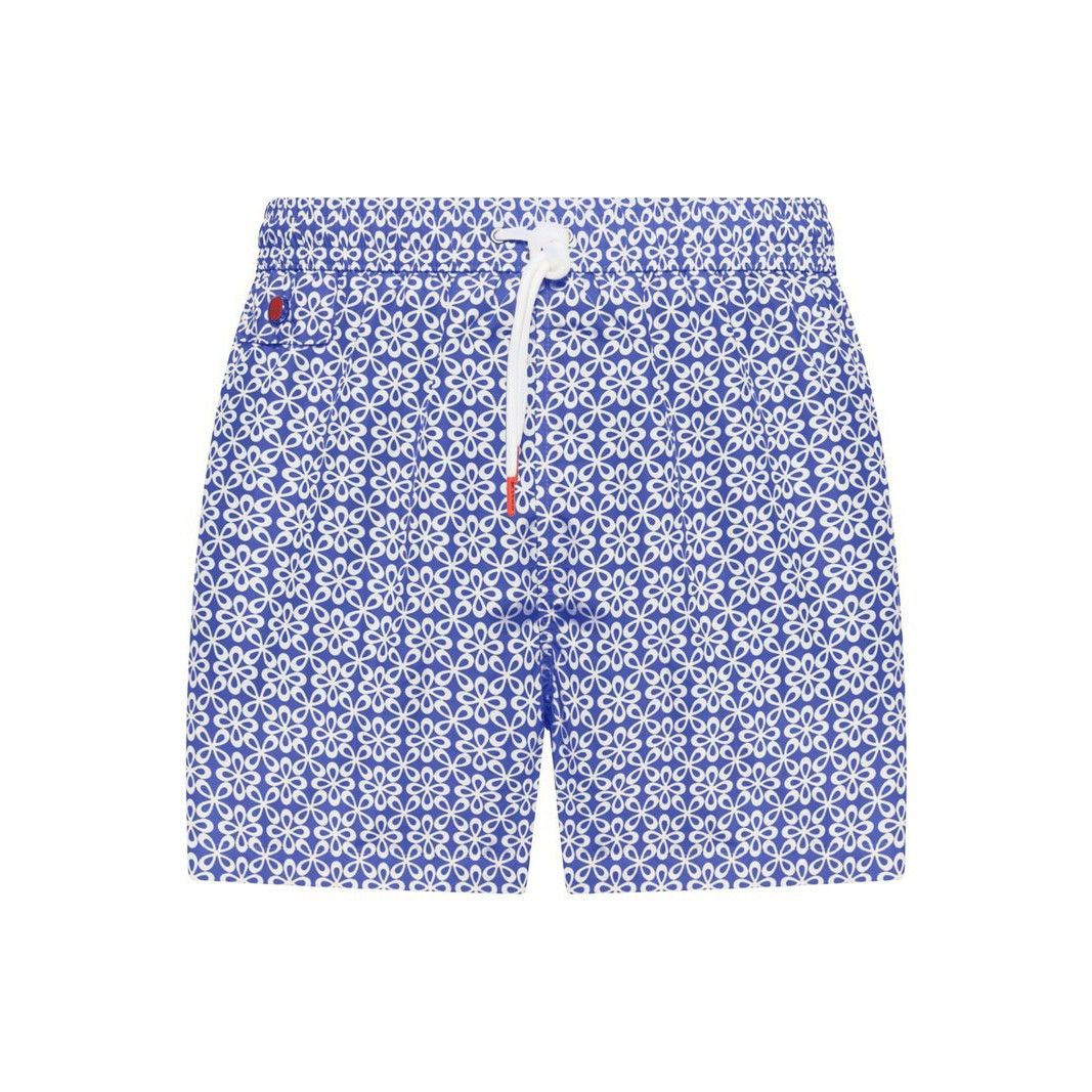 Kiton KITON All Over Flower Blue Shorts New & Authentic (Men's si Size US 32 / EU 48 - 1 Thumbnail