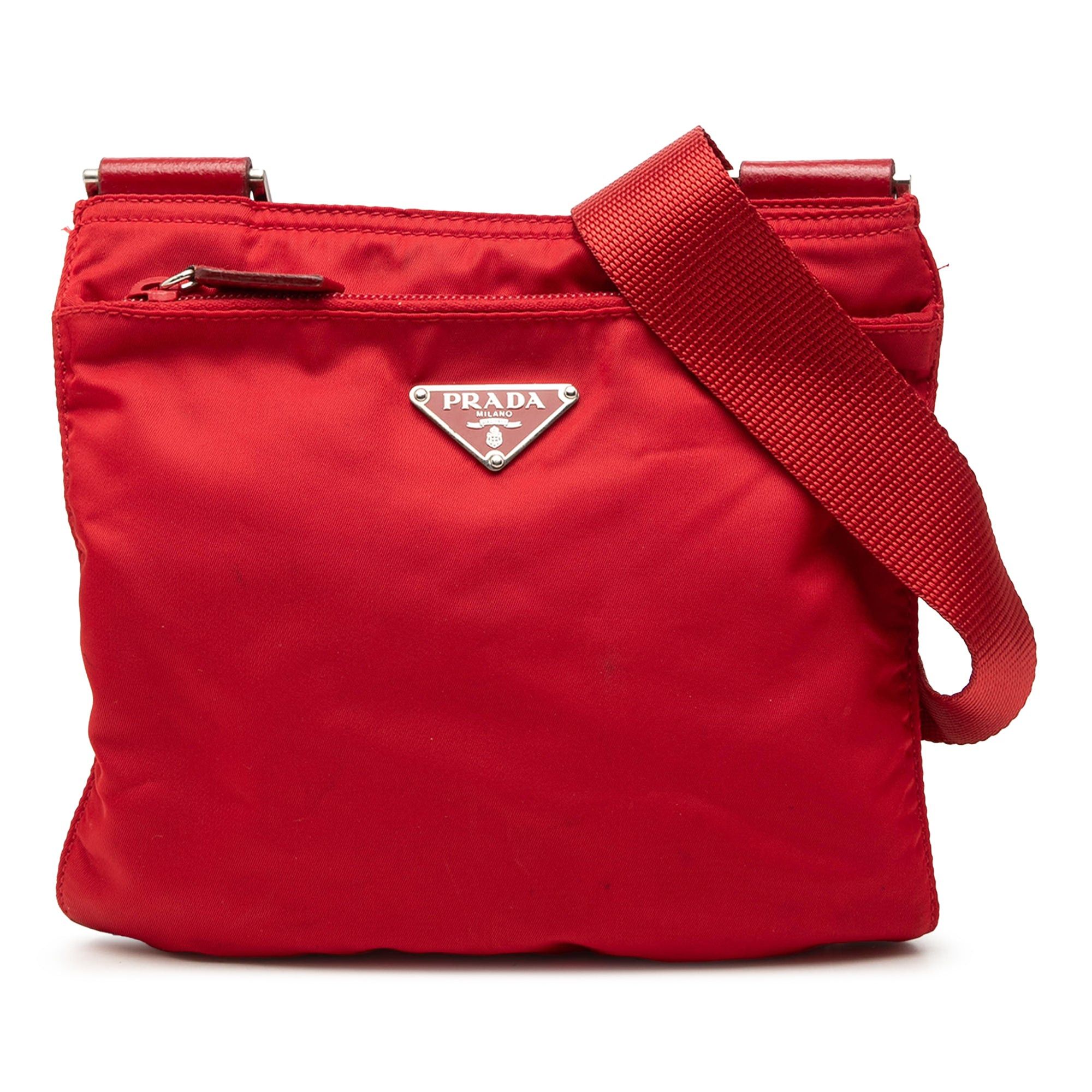 Prada Tessuto Zip Top Crossbody Size ONE SIZE - 1 Thumbnail