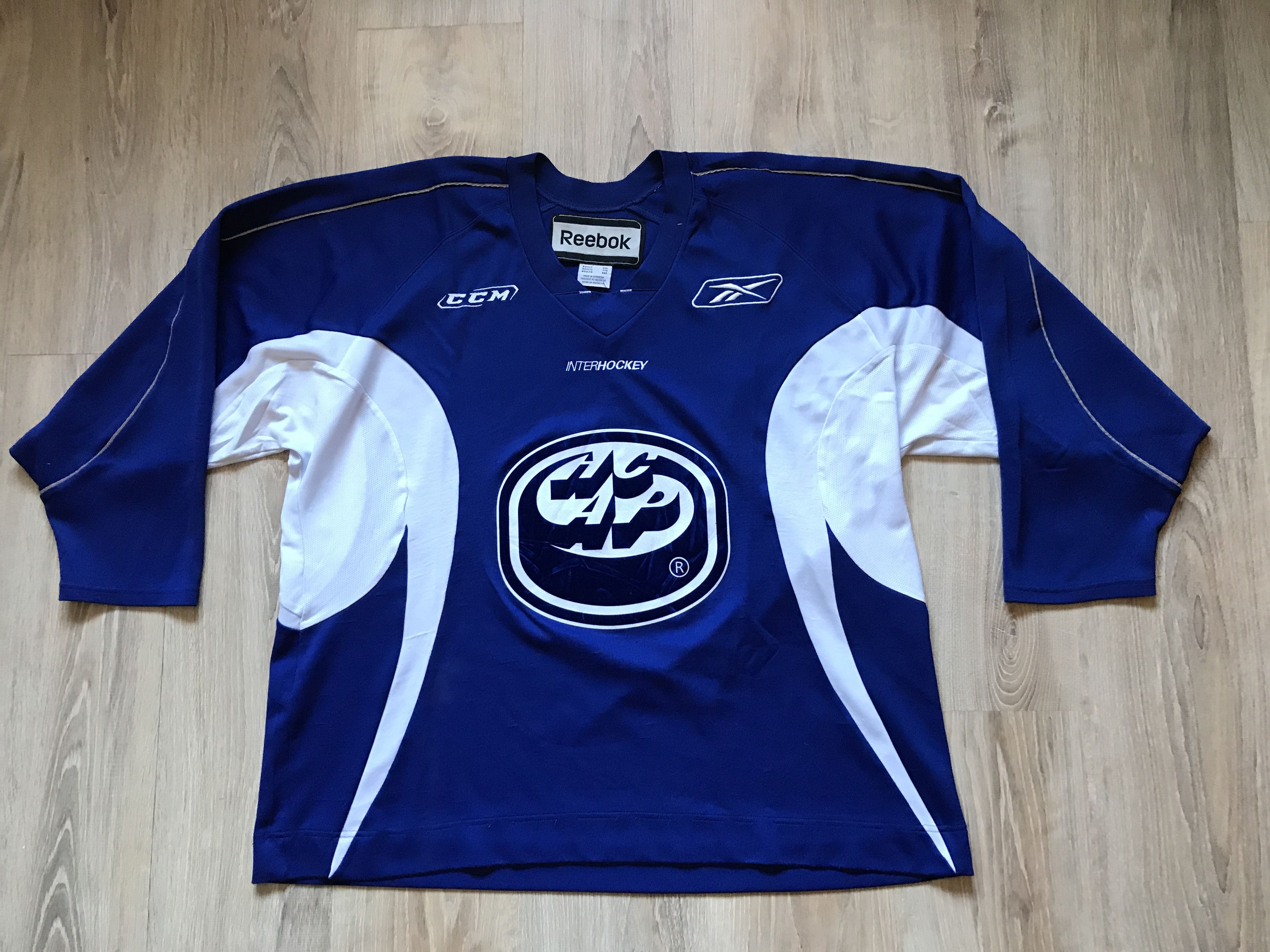NHL × Reebok × Vintage Rare Reebok Ambri Piotta Hockey Jersey Size US XXL / EU 58 / 5 - 7 Thumbnail