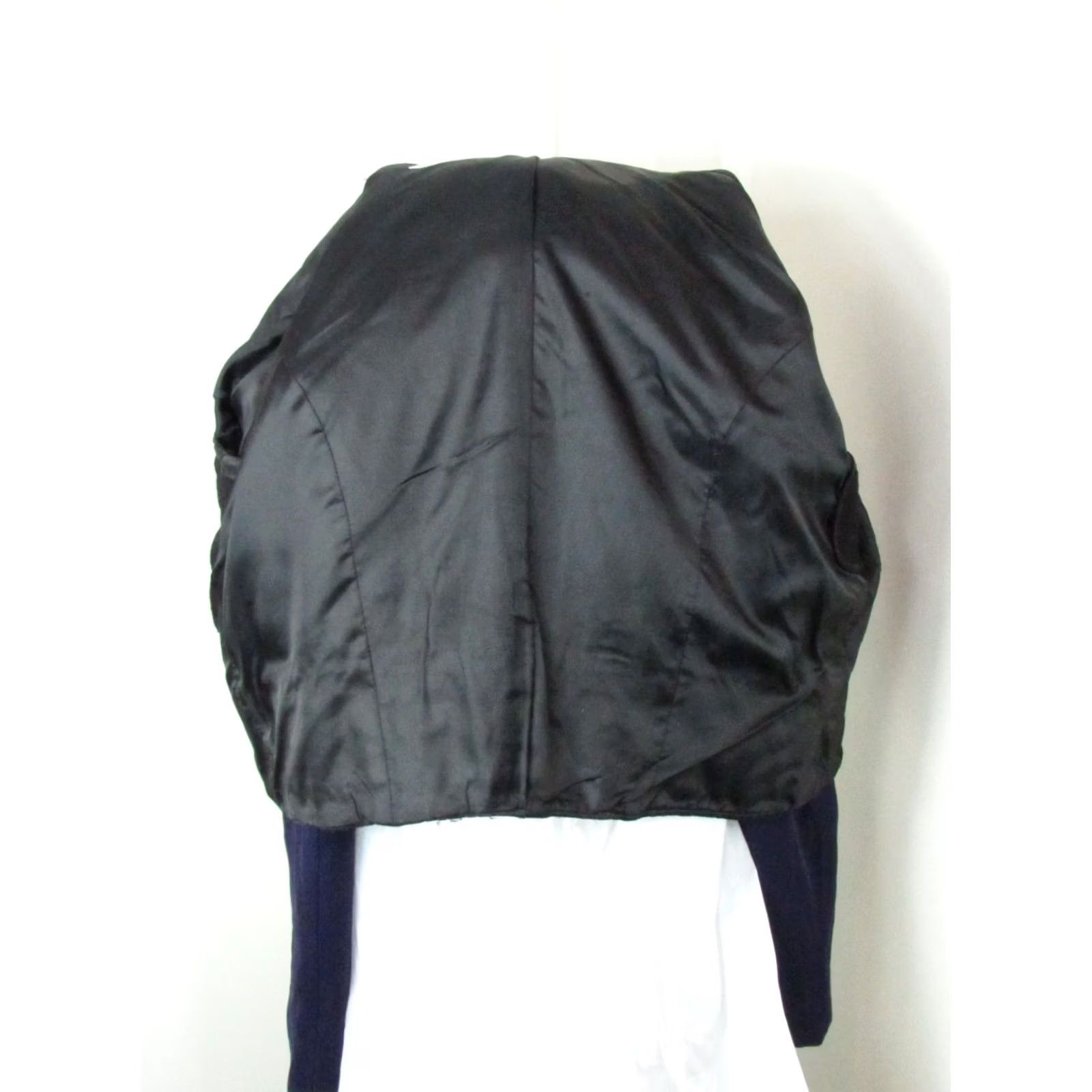 Vintage VINTAGE Stanbury 38R Navy Blue Marching Band Jacket - Unisex Wool Military Coat, Band Collar, 80s Retro Music USA Parade Jacket Size US XXS / EU 40 - 7 Thumbnail