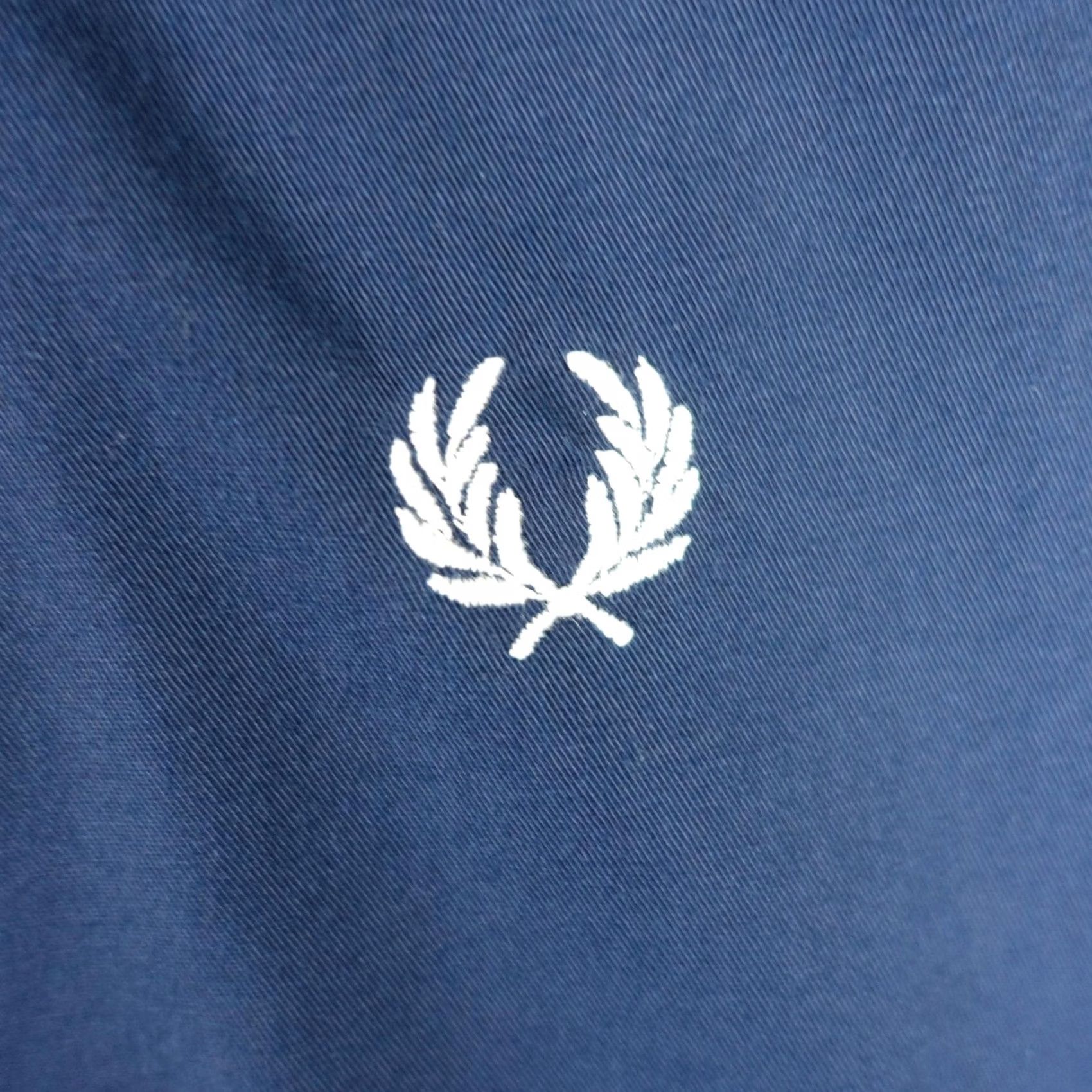 Fred Perry VINTAGE Fred Perry Track Jacket Mens Large Blue Full Zip Bomber Coach Crest 80s Size US L / EU 52-54 / 3 - 3 Thumbnail