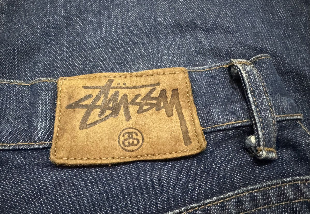 Stussy Stussy Jeans Leather Patch Made in USA Size US 32 / EU 48 - 8 Thumbnail