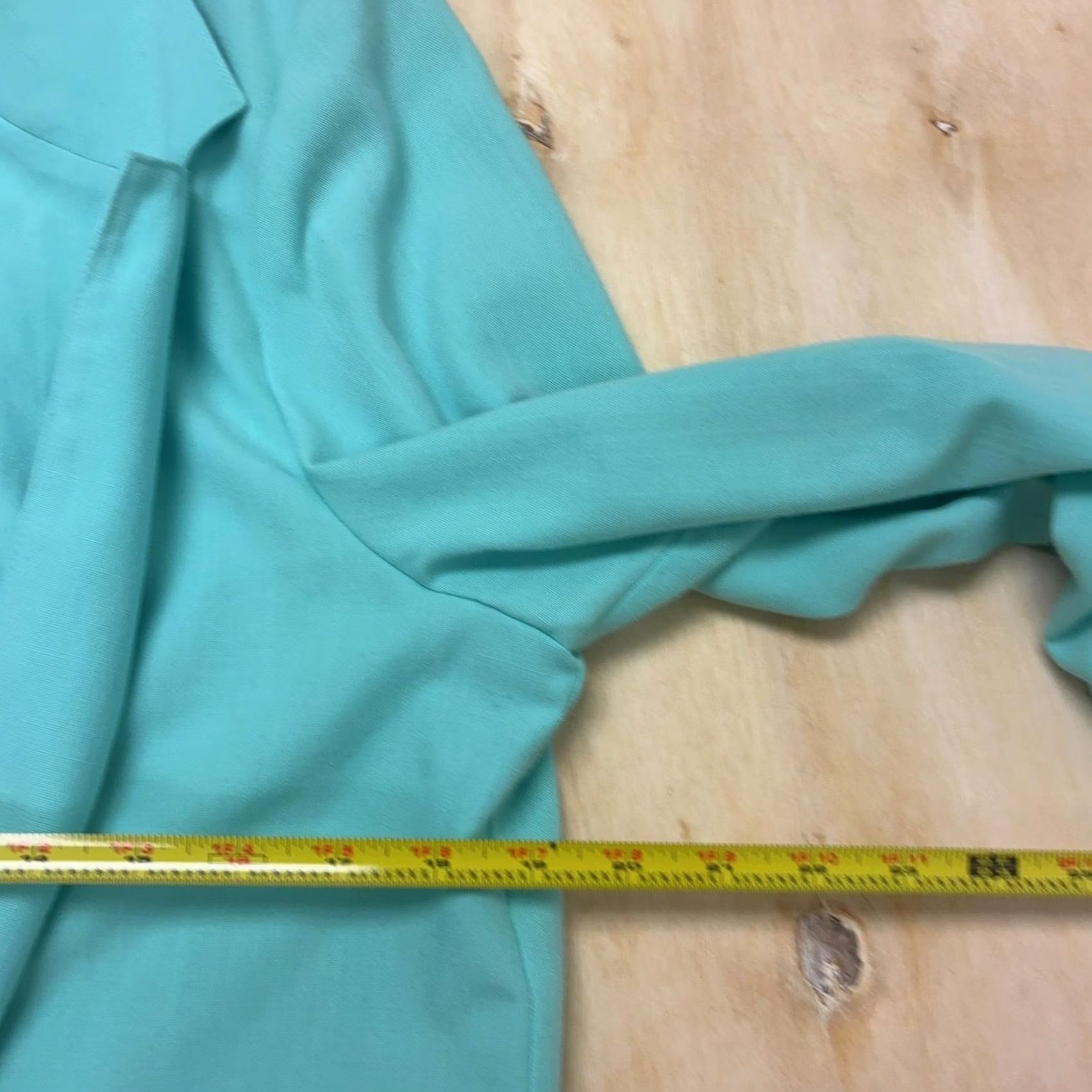 Vintage Vintage Sag Harbor Blazer Jacket Women 16 Green Single Breasted 3/4 Sleeve Lined Size XXL / US 16-18 / IT 52-54 - 5 Thumbnail