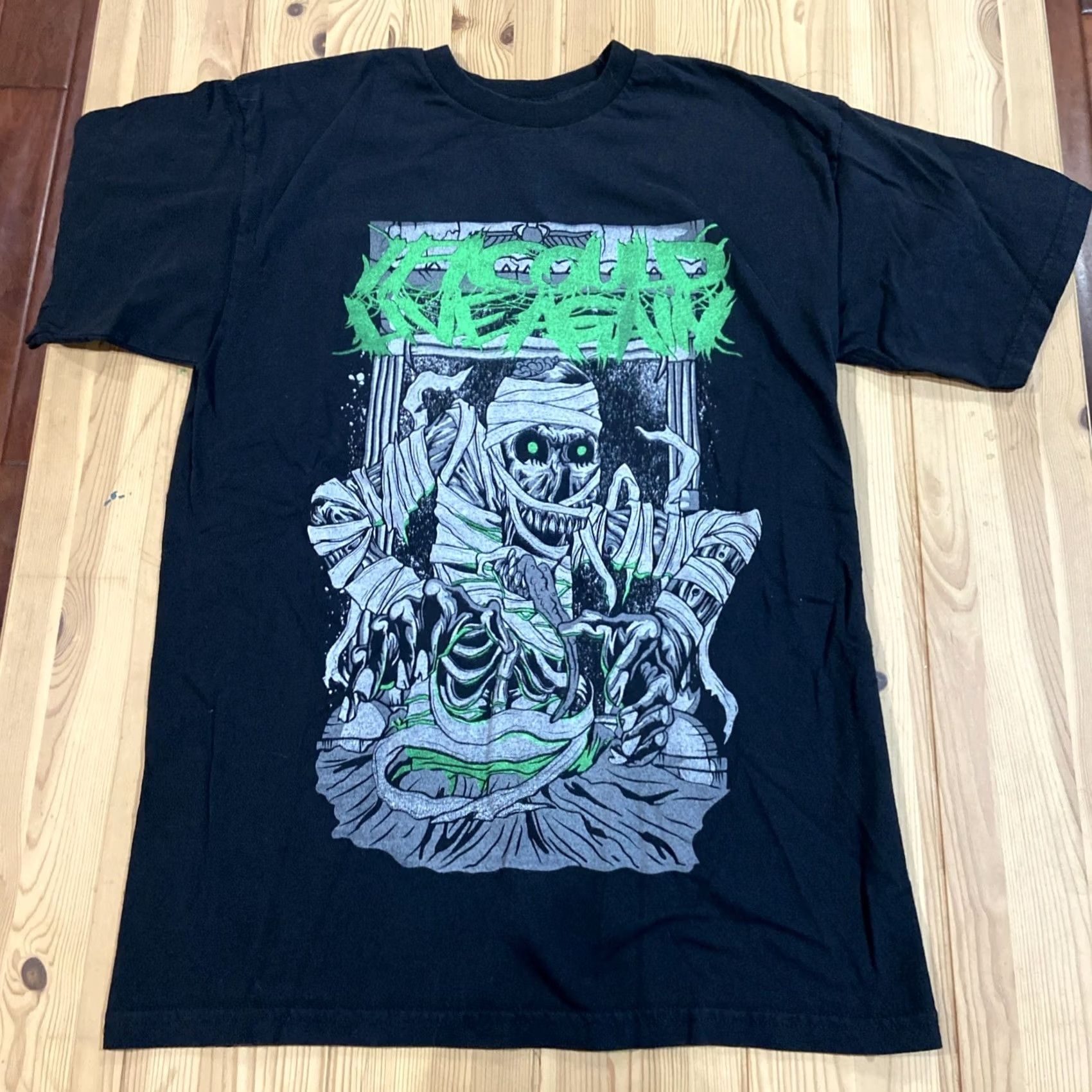 Vintage VINTAGE Modern If I Could Live Again Mummy T Shirt Metal Band Medium Size US M / EU 48-50 / 2 - 2 Thumbnail