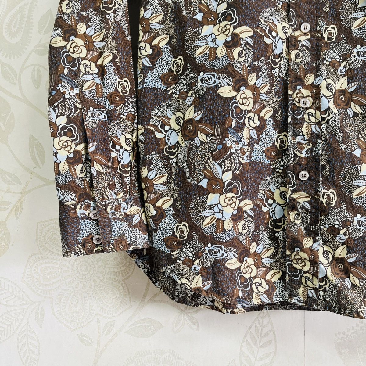 Buzz Rickson's × Vintage Buzz Rickson Shirts Floral Buttons Up Size US L / EU 52-54 / 3 - 7 Thumbnail
