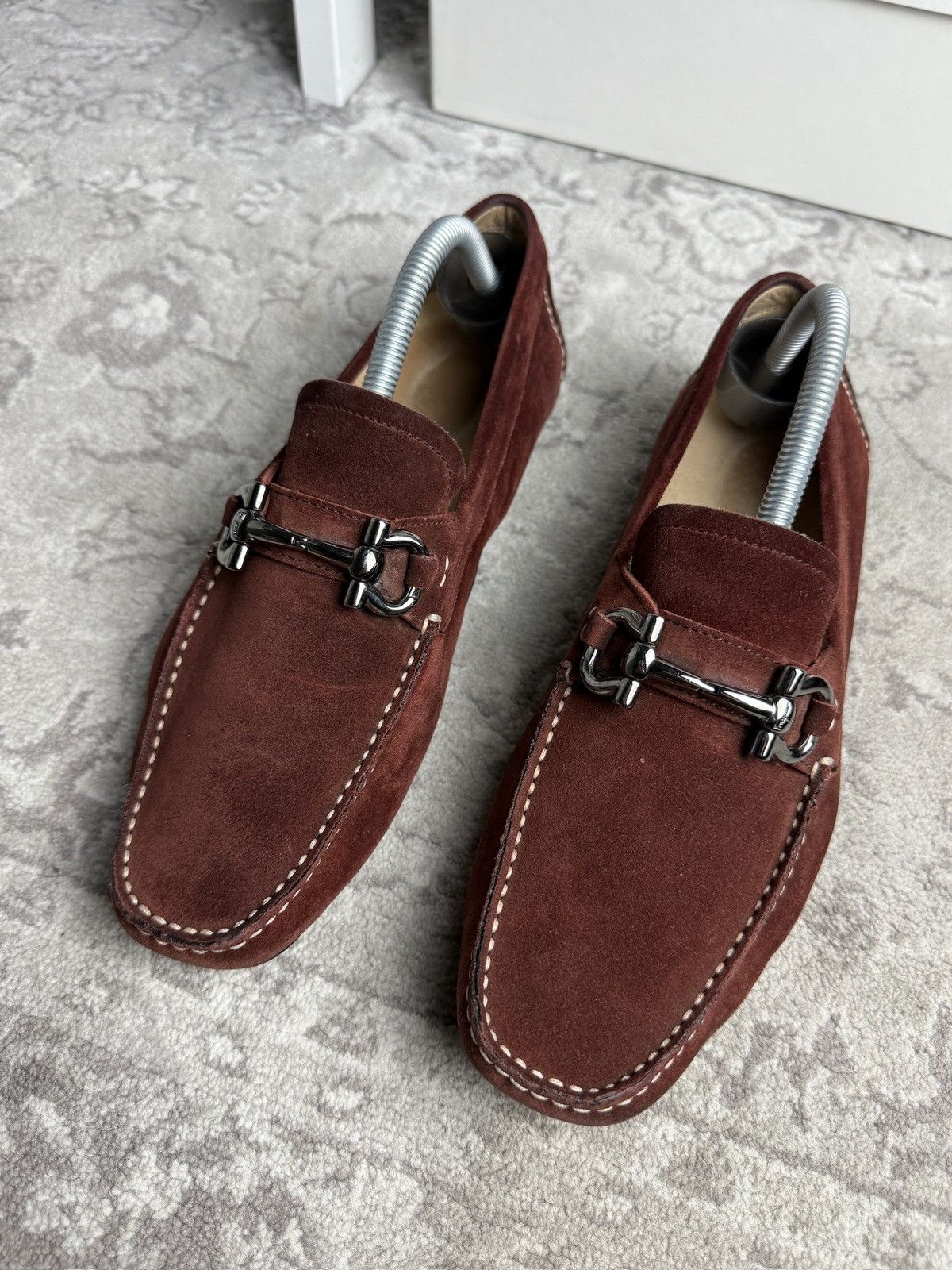 Salvatore Ferragamo Salvatore Ferragamo loafers flats shoes US10 luxury designer Size US 10 / EU 43 - 5 Thumbnail
