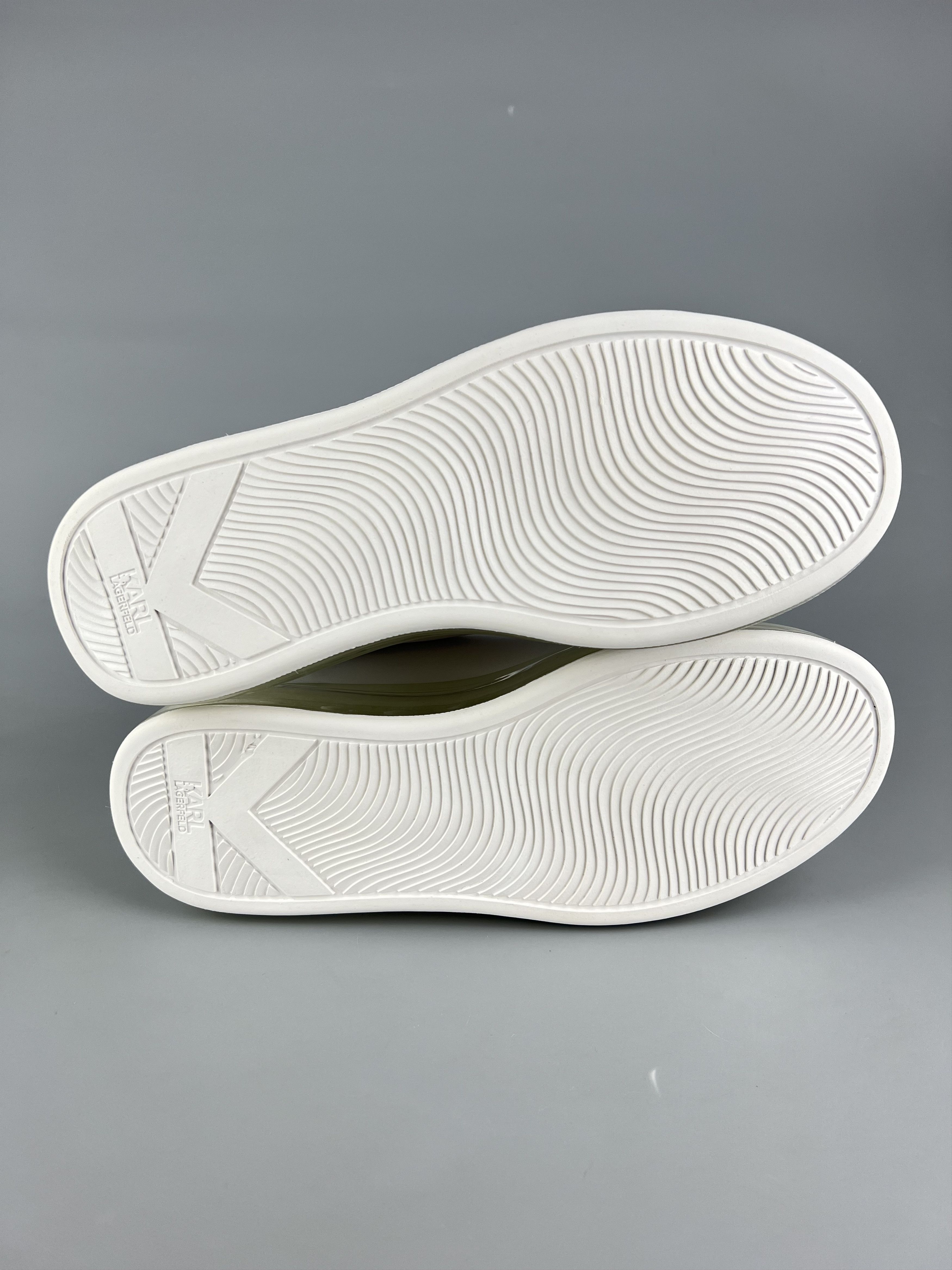 Karl Lagerfeld Karl Lagerfeld Karl Women's Leather Sneakers Size US 9 / IT 39 - 6 Thumbnail