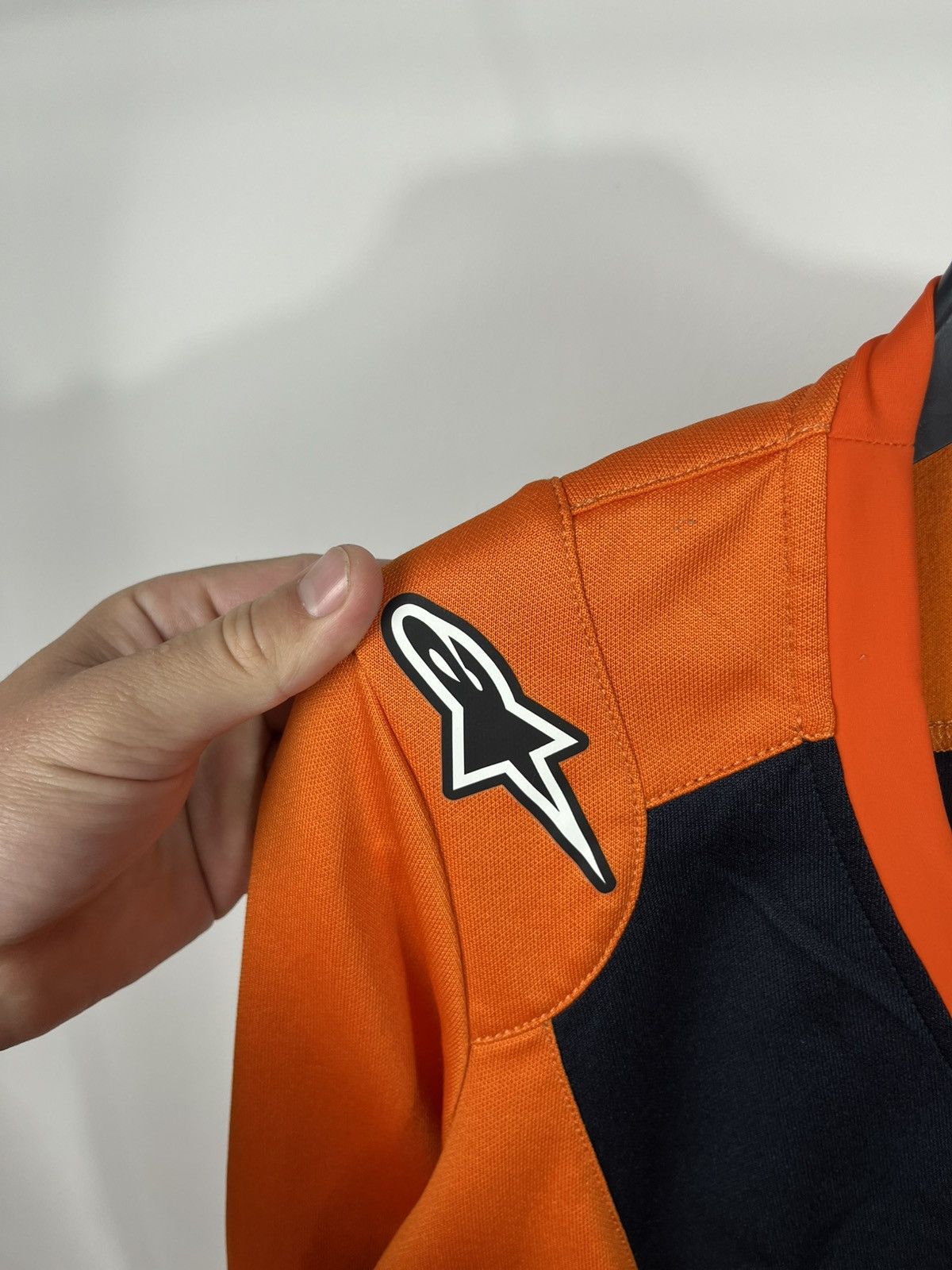 Alpinestars Alpinestars Red Bull KTM Racing Zip-Up Jacket Orange Navy Size US M / EU 48-50 / 2 - 4 Thumbnail